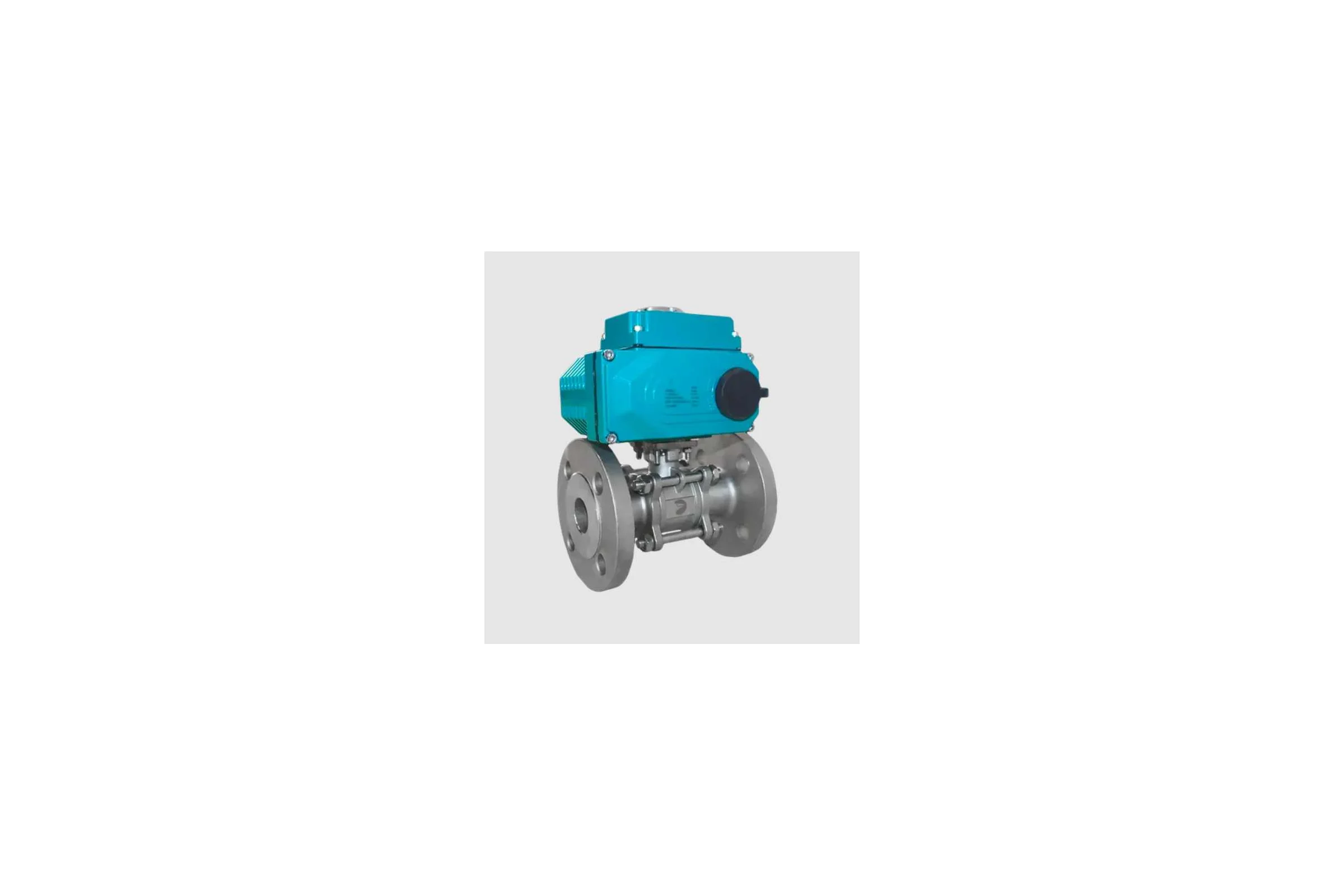 Кран шаровой фланцевый NEWKEY (3PC) , DN 150 (6), AISI304, PN16, с электроприводом AC 380V (С-30) NK-BFp150/4*PEAHH300