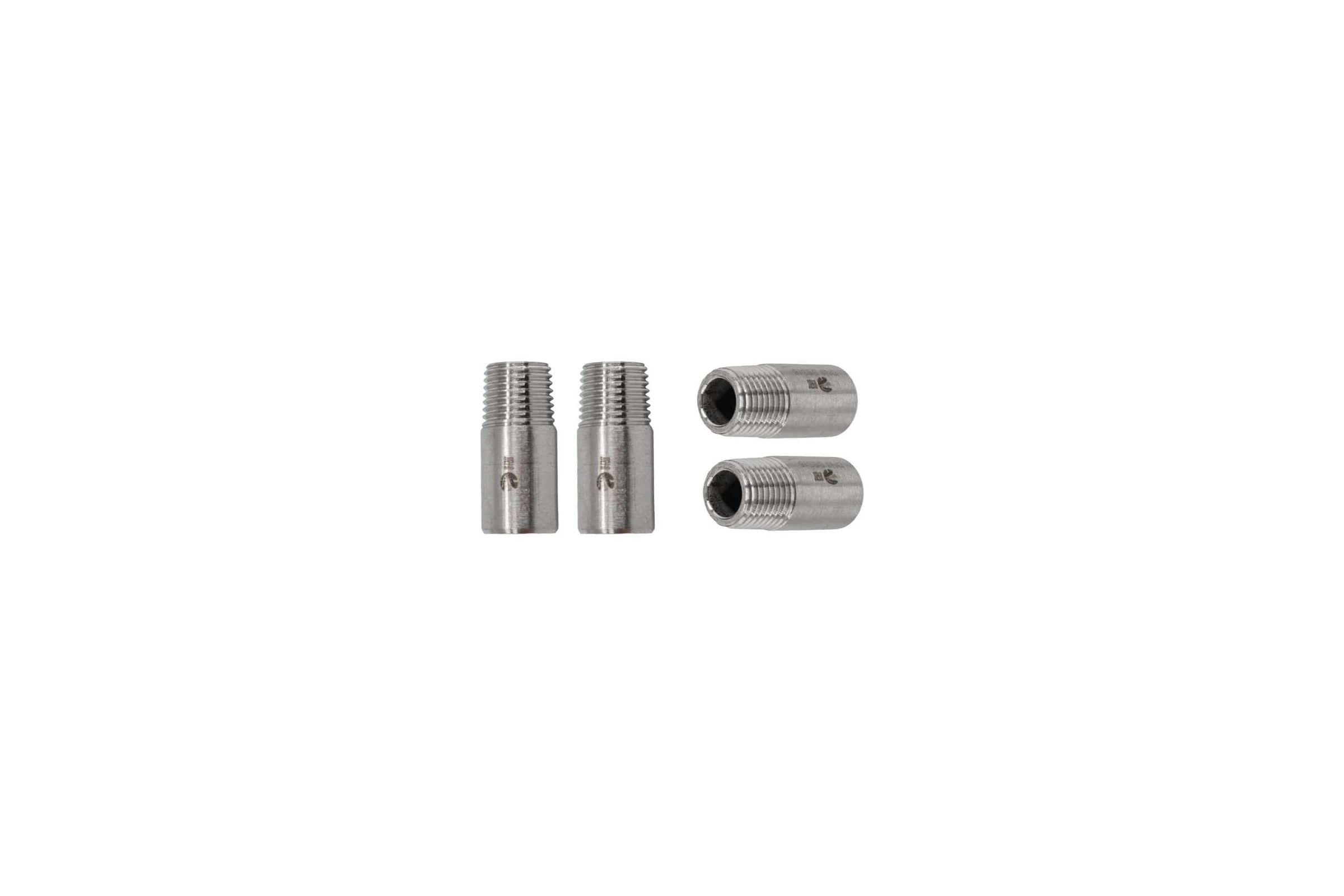 Ниппель приварной NEWKEY нержавеющий, AISI316 DN 6 (1/8), (CF8M), PN16, набор 4 шт NAB4-NK-NE6/6