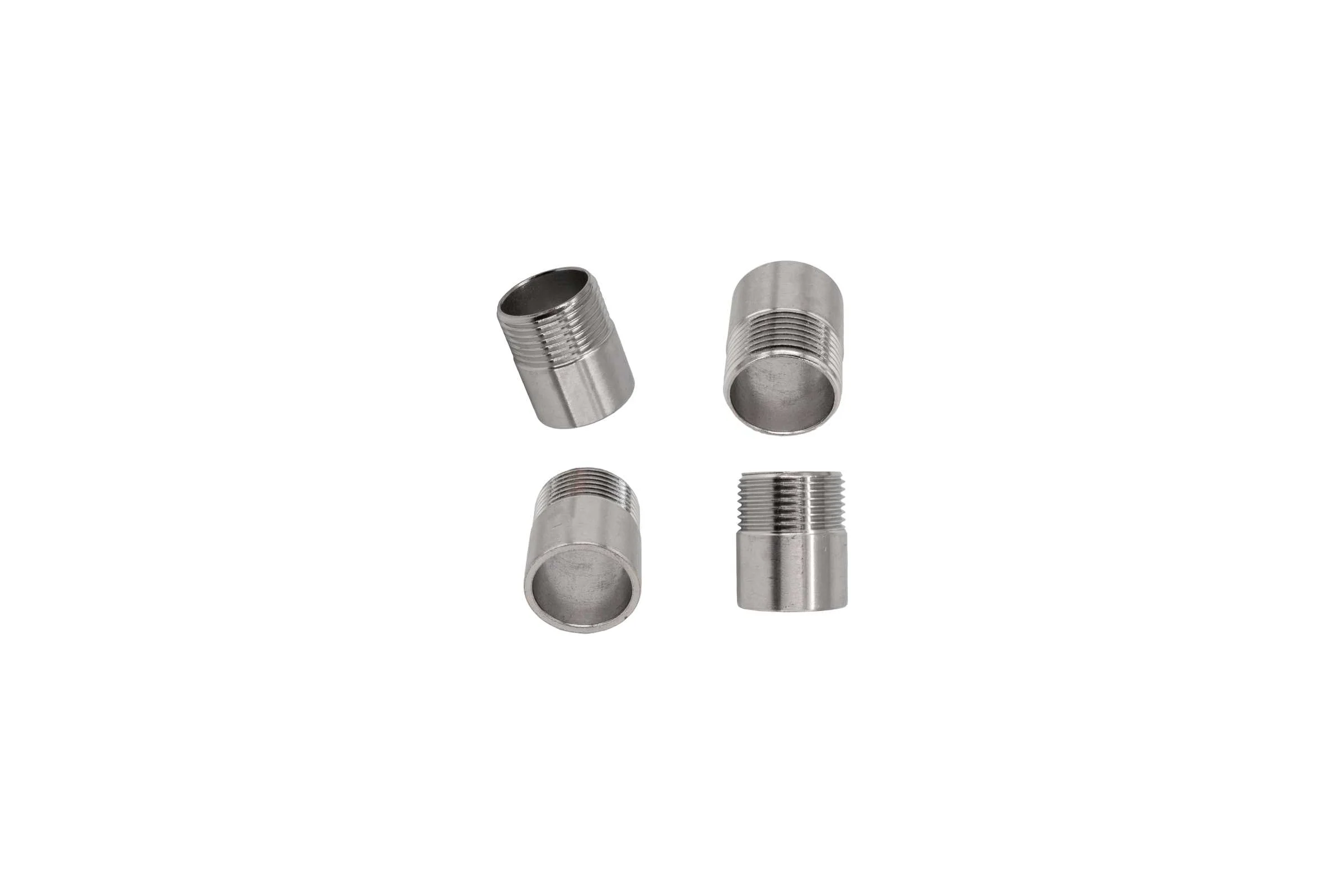 Ниппель приварной NEWKEY нержавеющий, AISI304 DN25 (1), (CF8), PN16 набор 4 шт NAB4-NK-NE25/4