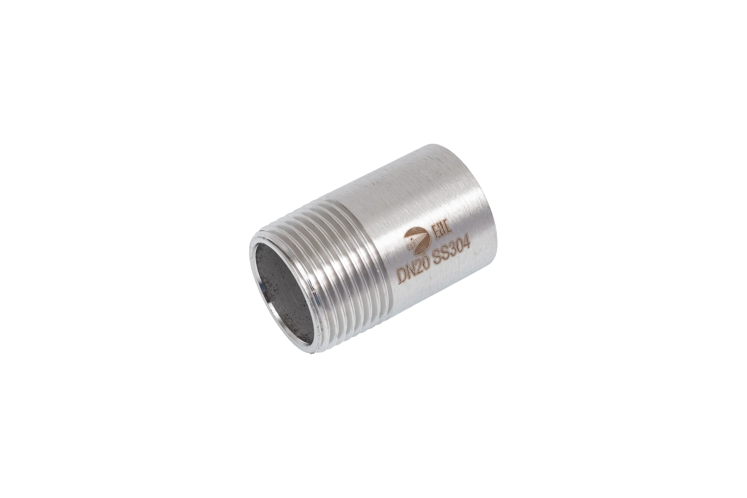Ниппель приварной NEWKEY нержавеющий, AISI304 DN20 (3/4), (CF8), PN16 набор 4 шт NAB4-NK-NE20/4