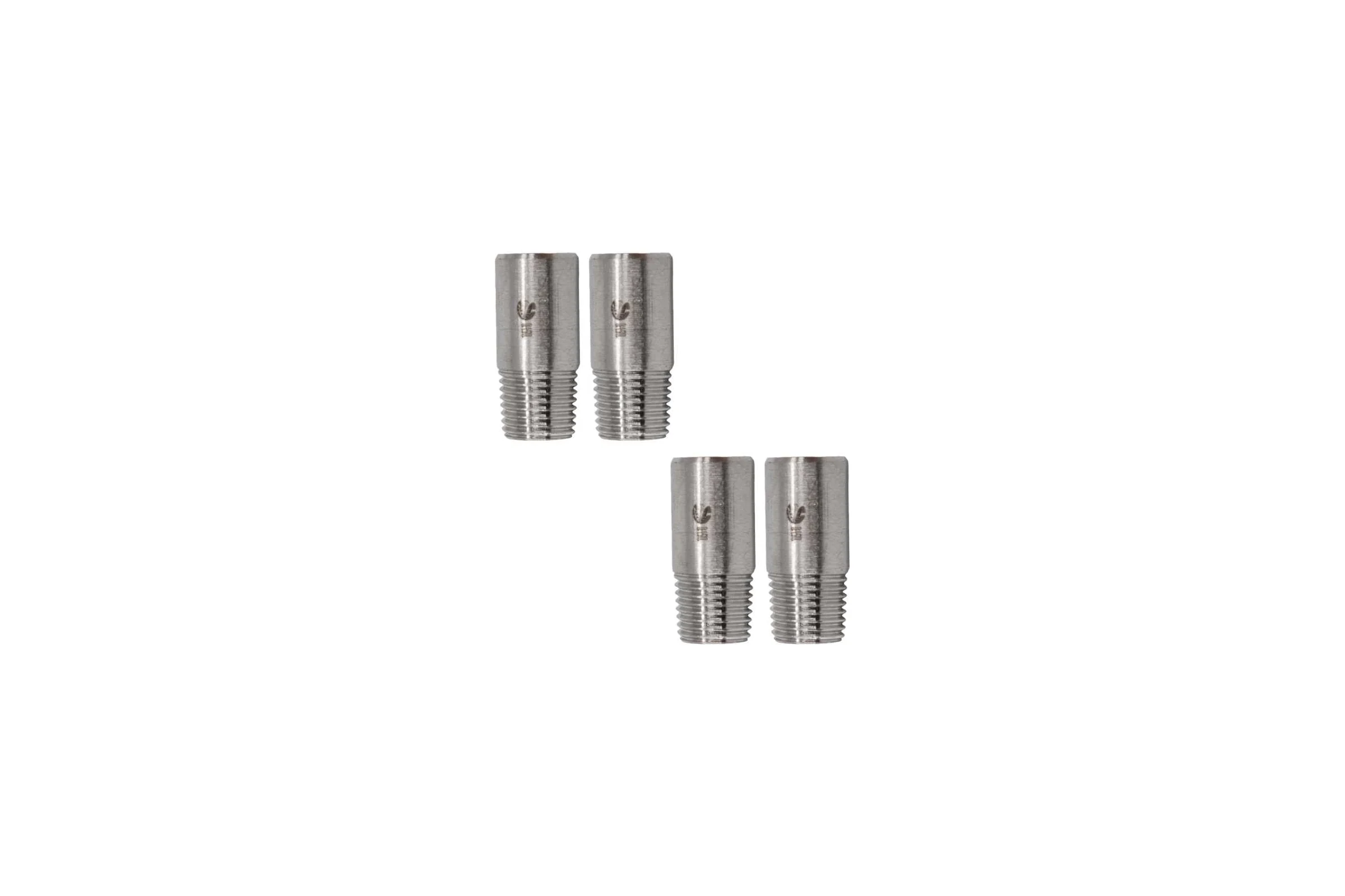 Ниппель приварной NEWKEY нержавеющий, AISI316 DN 8 (1/4), (CF8M), PN16, набор 4 шт NAB4-NK-NE8/6