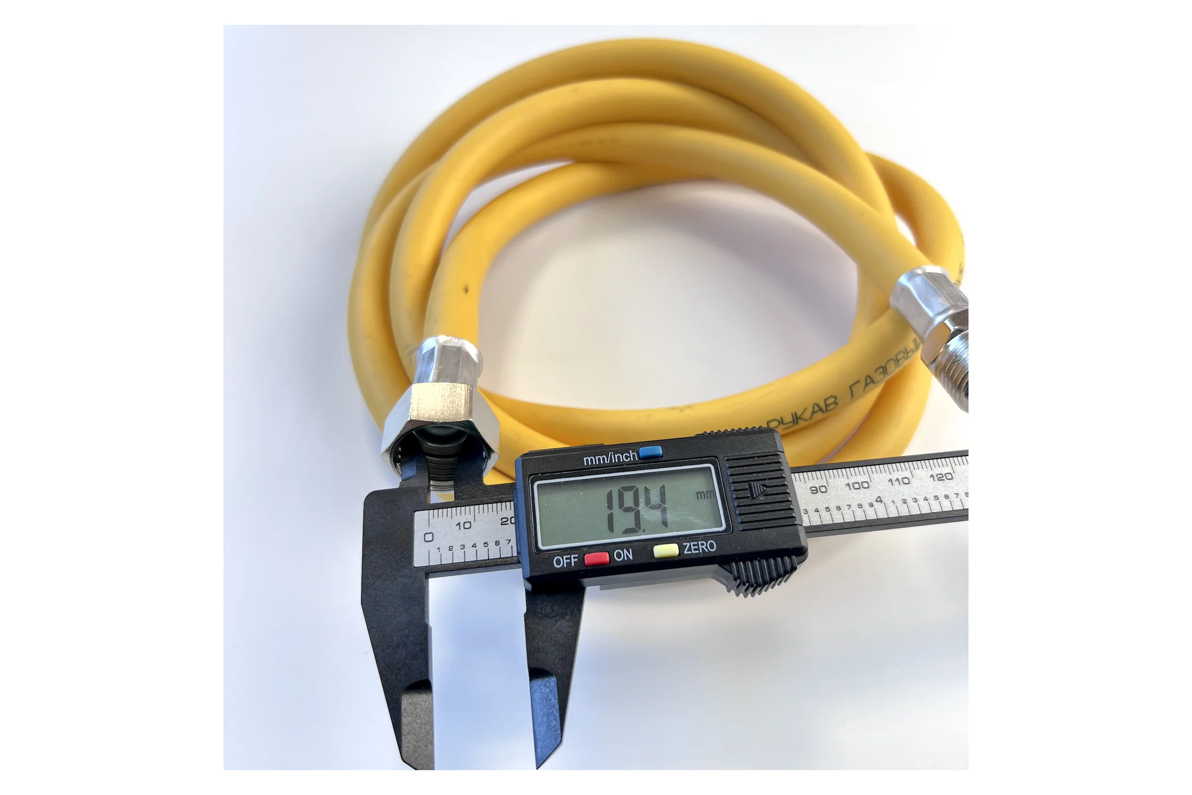 Газовый шланг TUBOFLEX 1/2 ВР/НР, 2 м, желтый 4828582