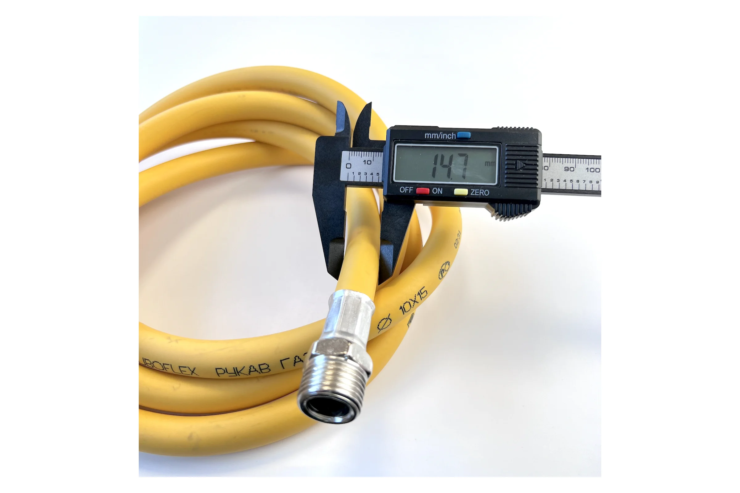 Газовый шланг TUBOFLEX 1/2 ВР/НР, 2 м, желтый 4828582