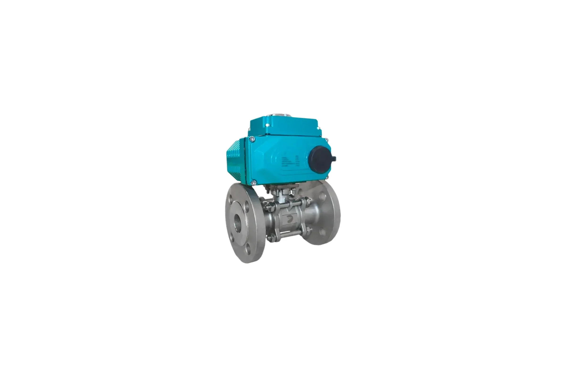 Кран шаровый фланцевый NEWKEY (3PC), DN50 (2), AISI304, PN16, с электроприводом AC 220V (С-05) NK-BFp50/4*PEAH50