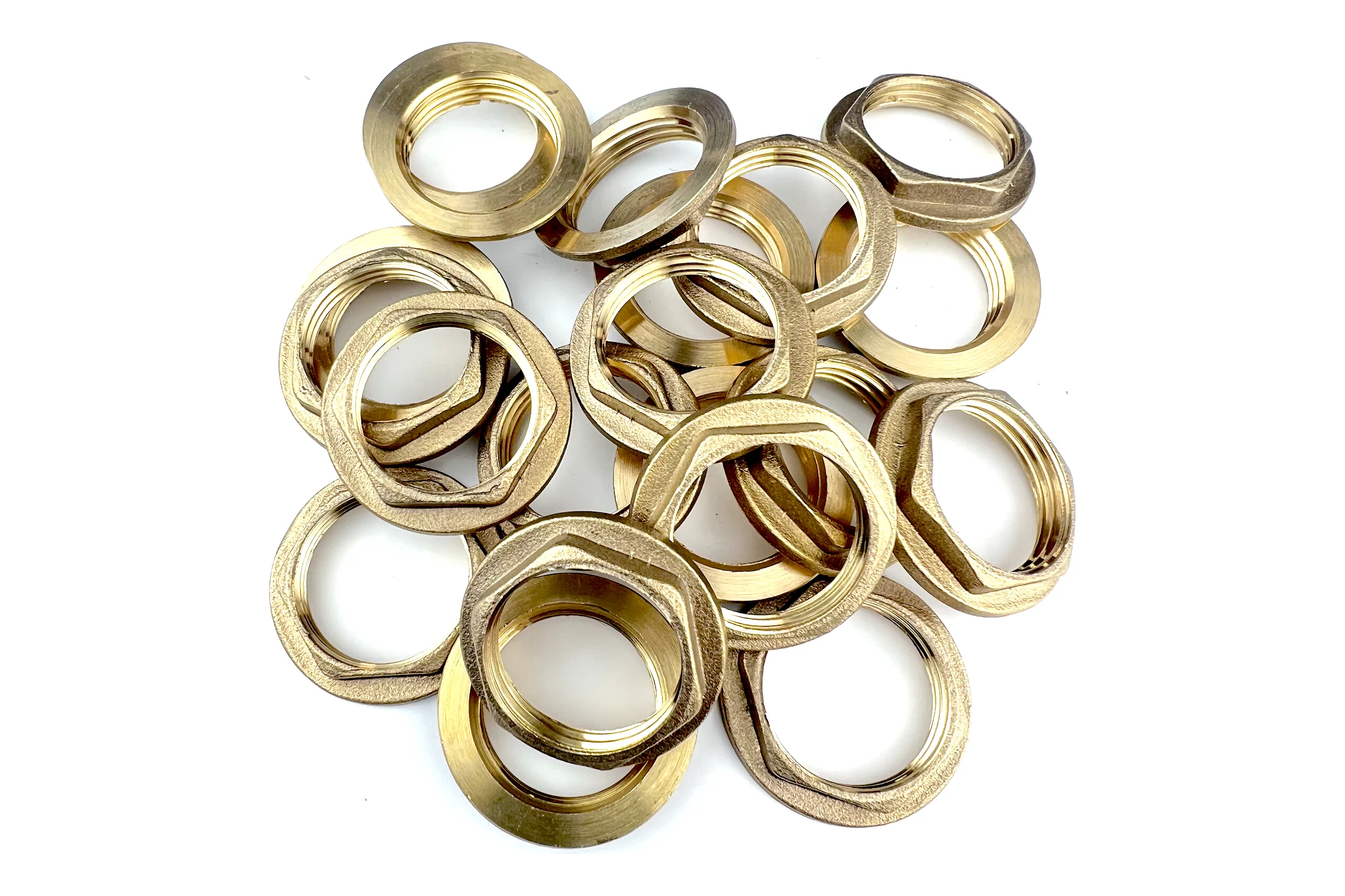 Латунная контргайка Профитт с ребордой, 3/4" ВР, 20 шт 9279240