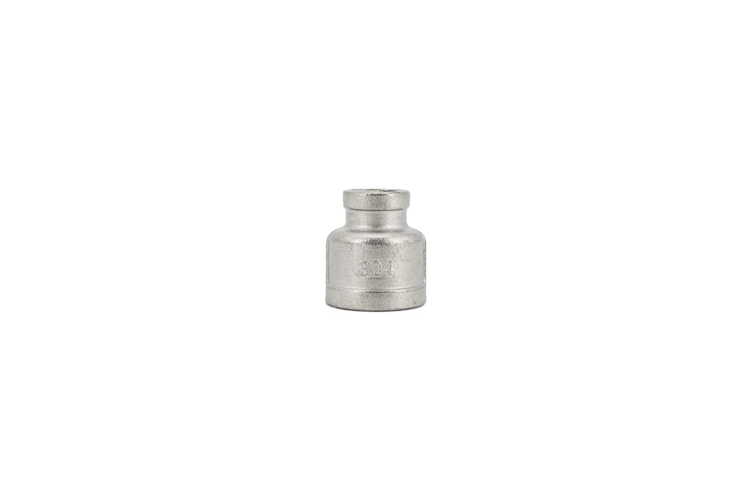 Муфта переходная нержавеющая NEWKEY AISI304 DN25 х DN20 (1 х 3/4), (CF8), PN16, набор 2 шт NAB2-NK-MMH25*20/4