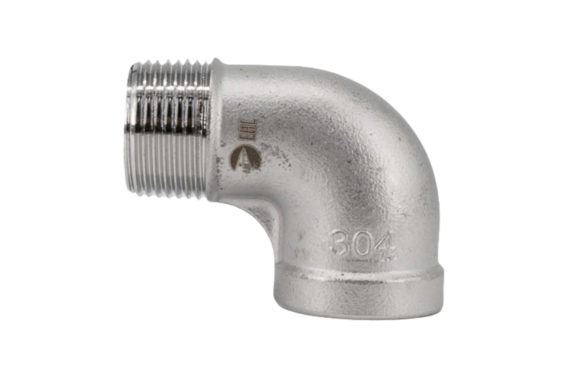 Отвод резьбовой NEWKEY вр/нр нержавеющий, AISI304 DN20 (3/4), (CF8), PN16 набор 2 шт NAB2-NK-FEDM20/4