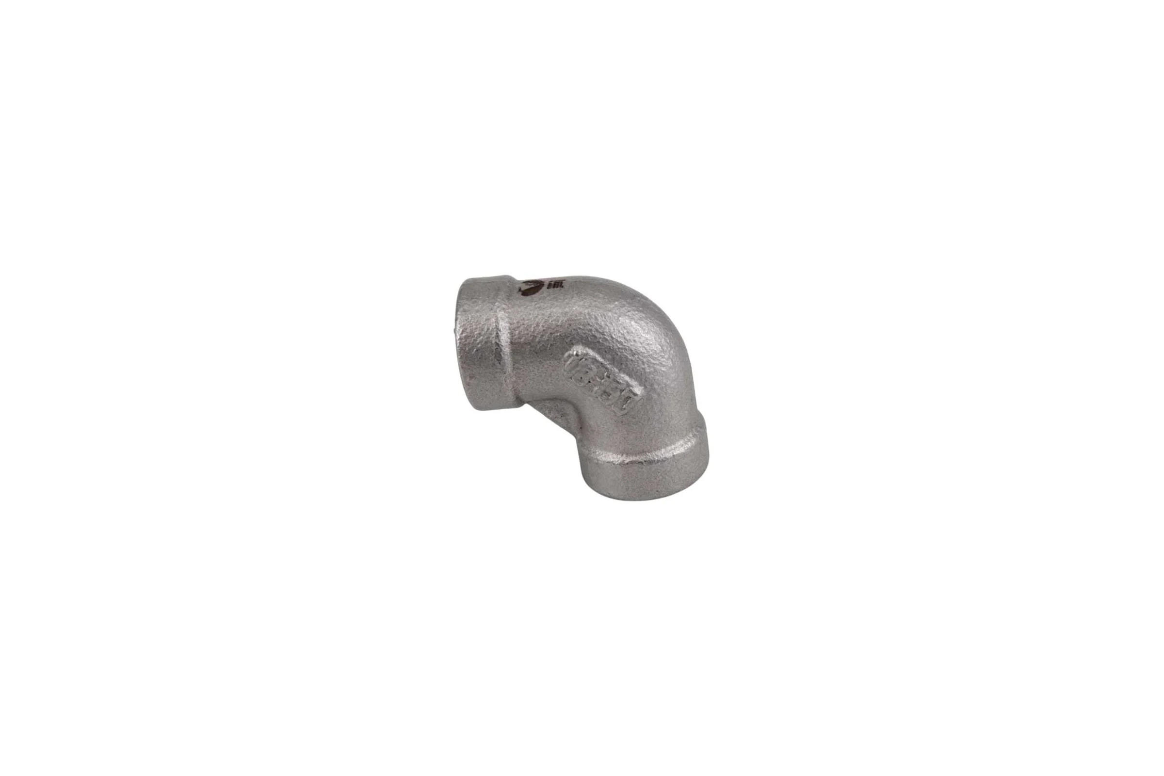 Отвод резьбовой NEWKEY вр/вр нержавеющий, AISI304 DN20 (3/4), (CF8), PN16 набор 2 шт NAB2-NK-FEDD20/4