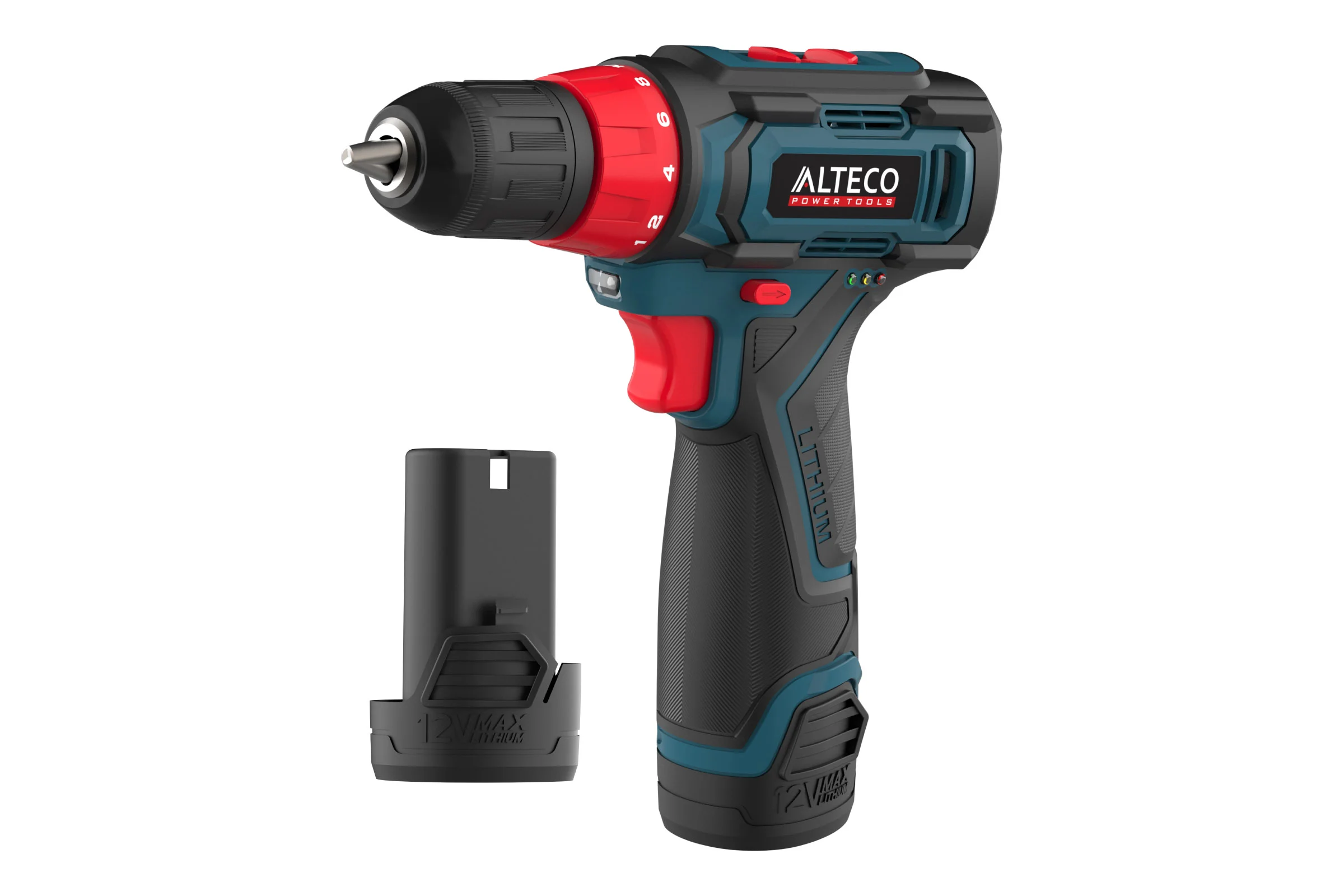 Аккумуляторная дрель шуруповёрт ALTECO CD 12-23 X2 78072