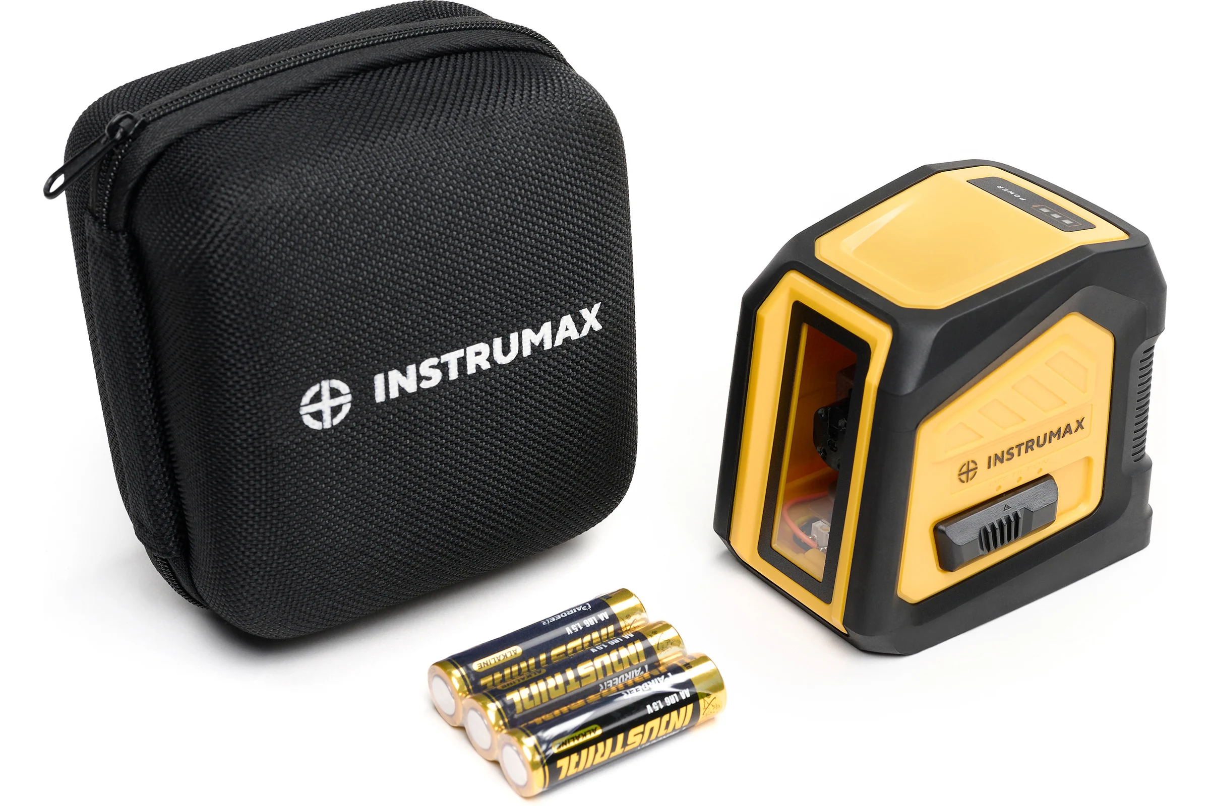 Комплект INSTRUMAX профессиональный лазерный уровень LINEPRO CROSS+Штатив телескопический с резьбой 1/4 (5/8) дюйма TR-120 IM0182_K