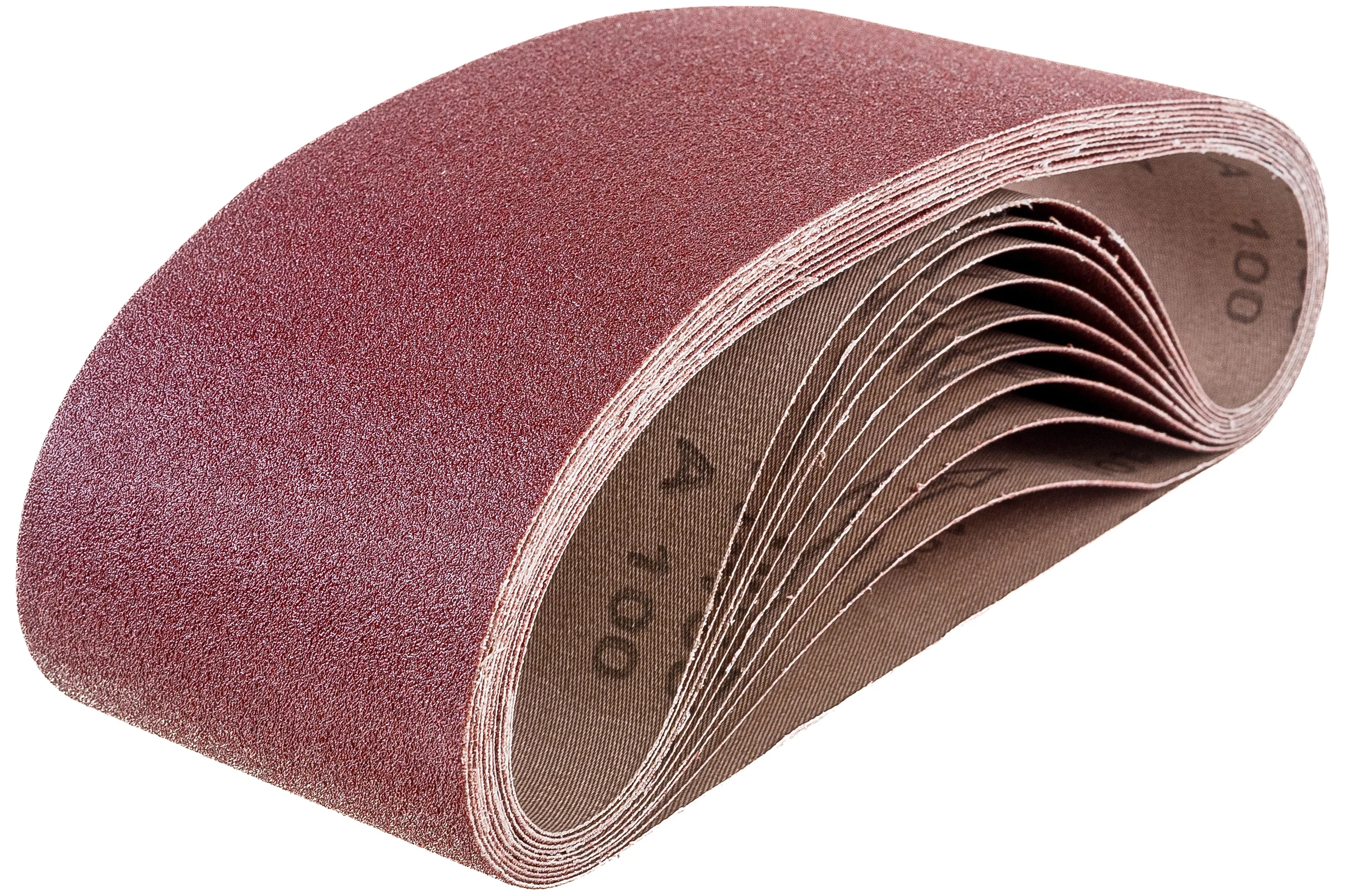Лента абразивная бесконечная (10 шт; 100x610 мм; Р100; тканевая) Orientcraft OCE100610100