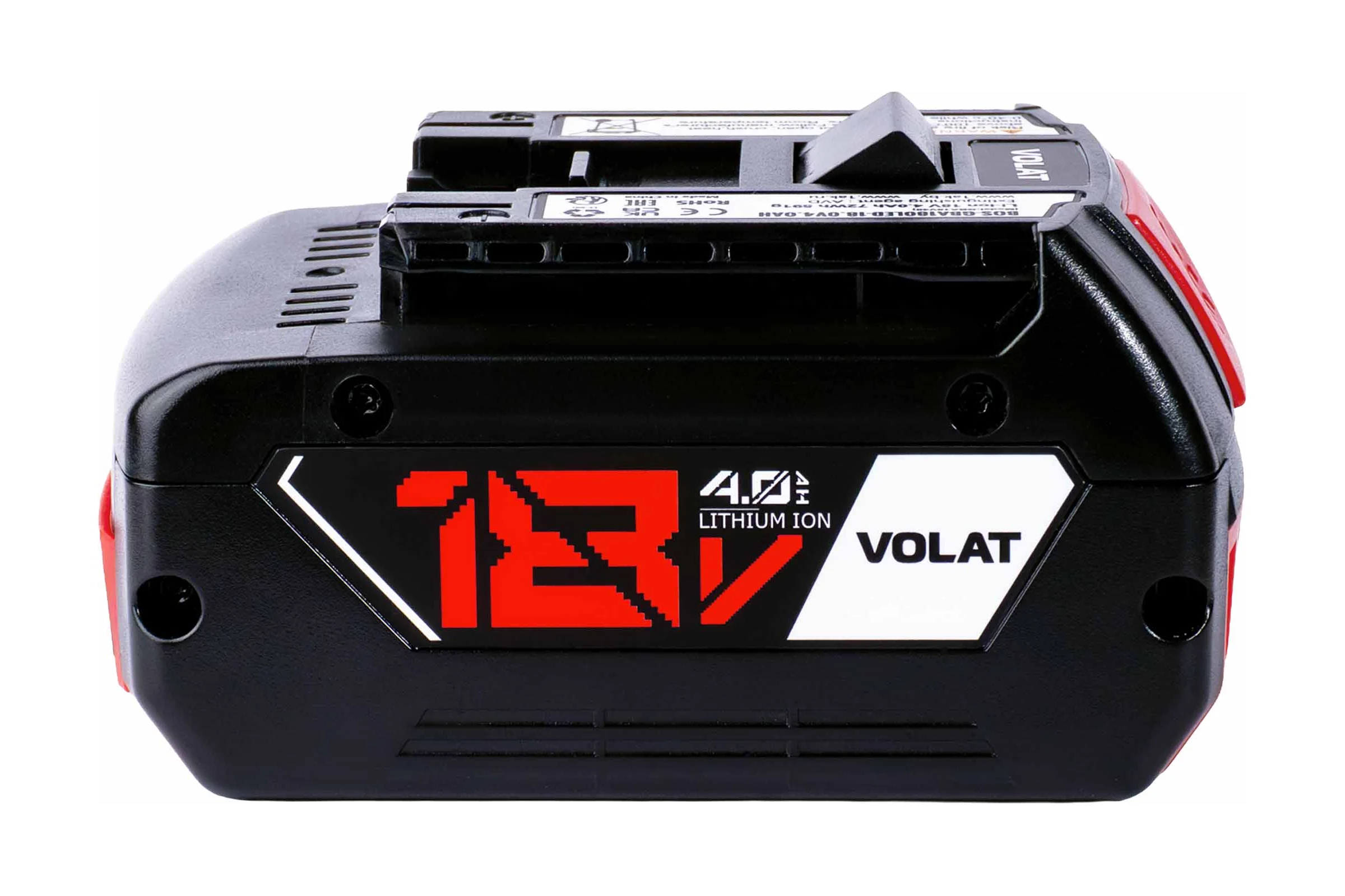 Аккумуляторная батарея VOLAT 18.0V 4.0AH, Li-ion, BOS-GBA180LED VT-BOS-GBA180-18.0V4.0AH