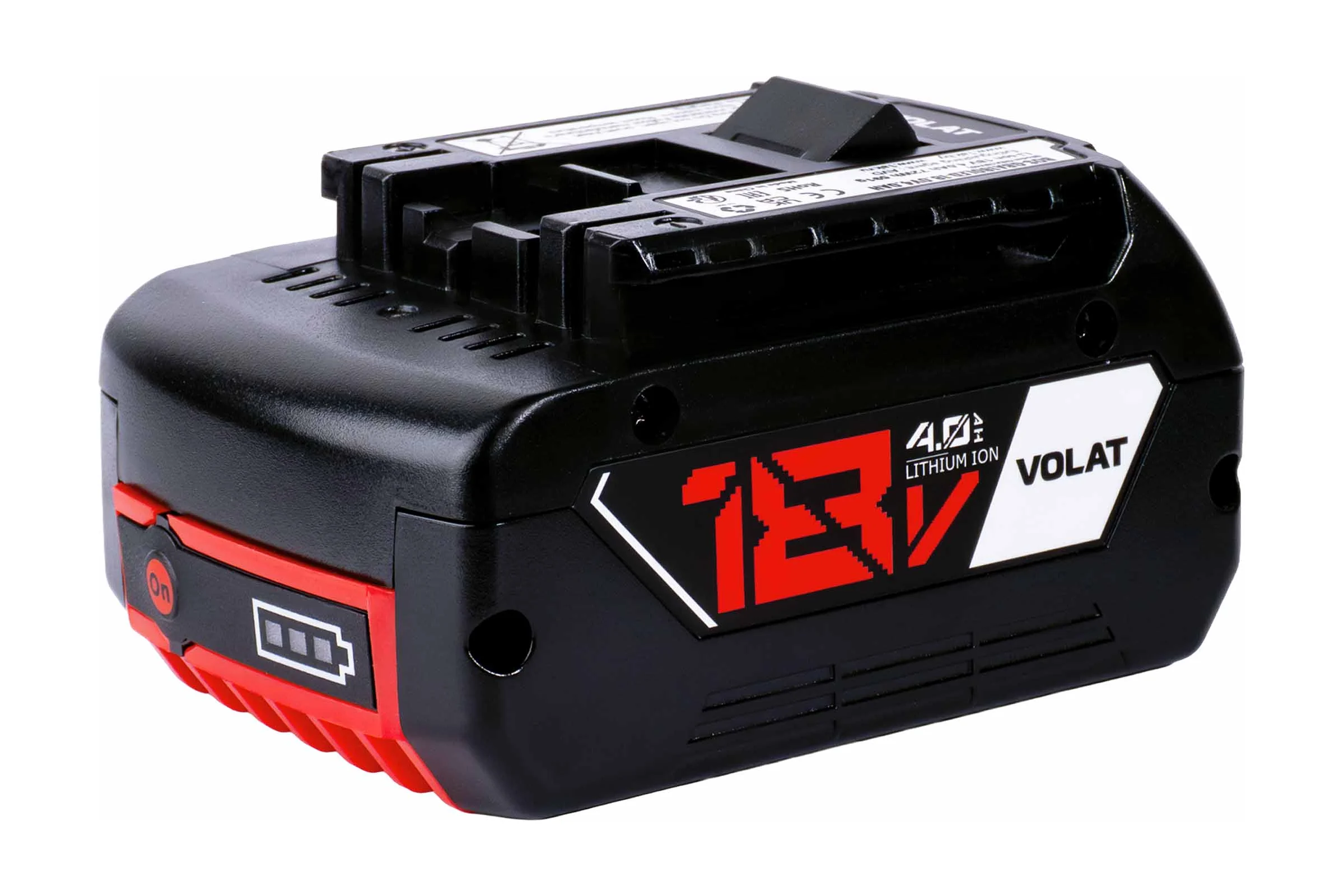 Аккумуляторная батарея VOLAT 18.0V 4.0AH, Li-ion, BOS-GBA180LED VT-BOS-GBA180-18.0V4.0AH