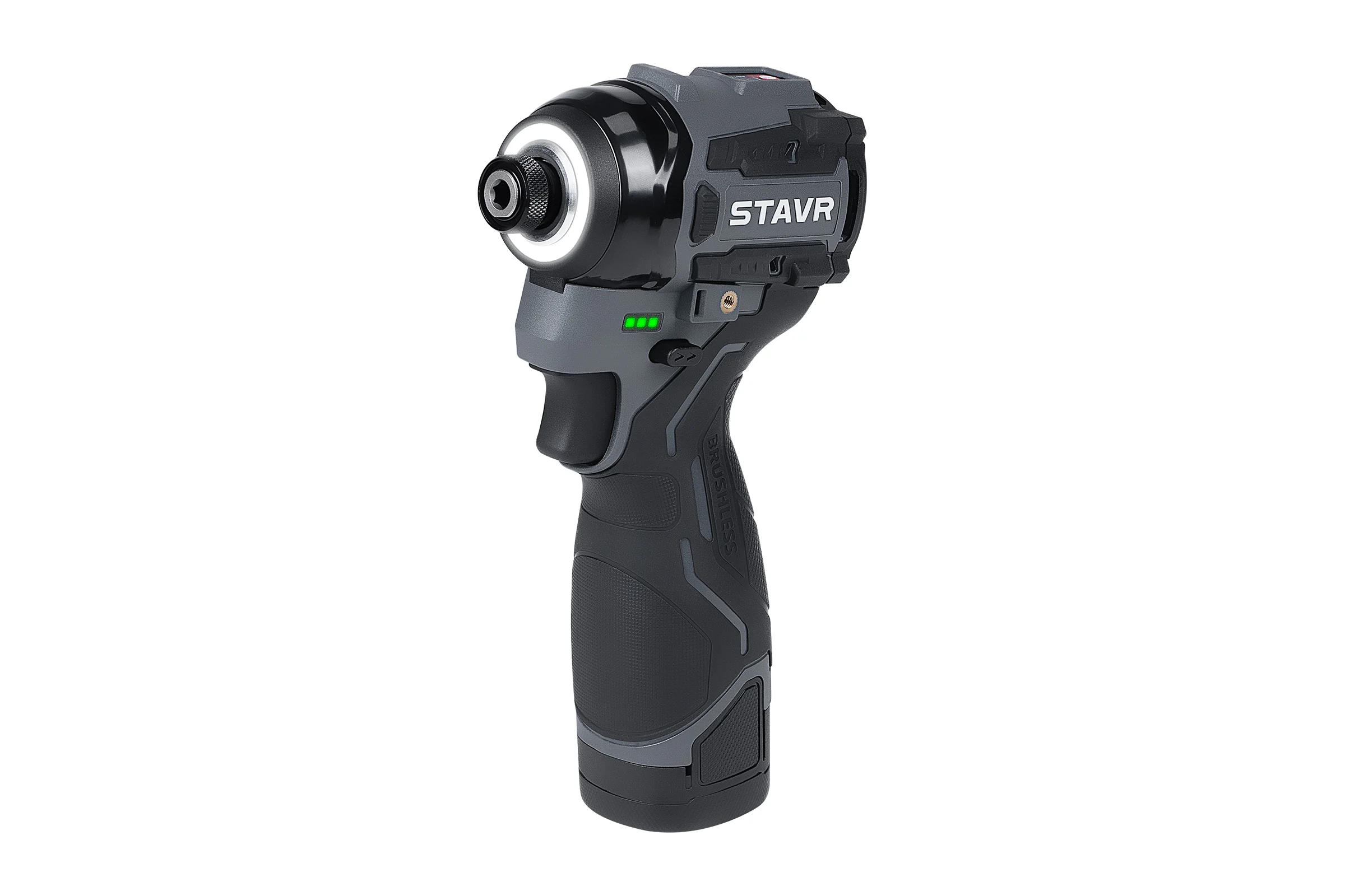 Ударный шуруповерт Ставр 16V (серия X-CLUSIVE) SID 16BL-160V-2K, 160 Нм, 2х2.0 Ач, ЗУ, кейс 9020100463