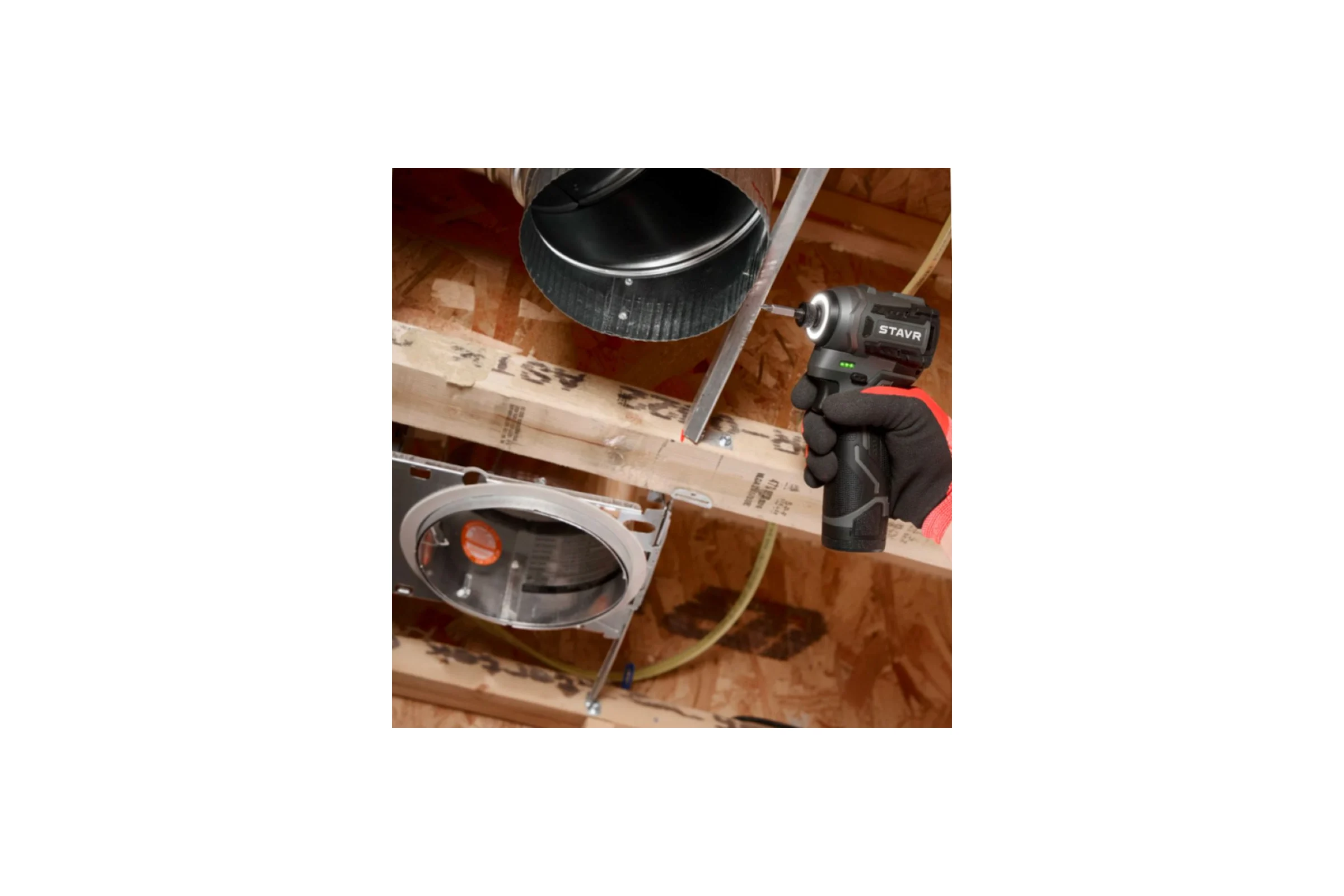 Ударный шуруповерт Ставр 16V (серия X-CLUSIVE) SID 16BL-160V-2K, 160 Нм, 2х2.0 Ач, ЗУ, кейс 9020100463