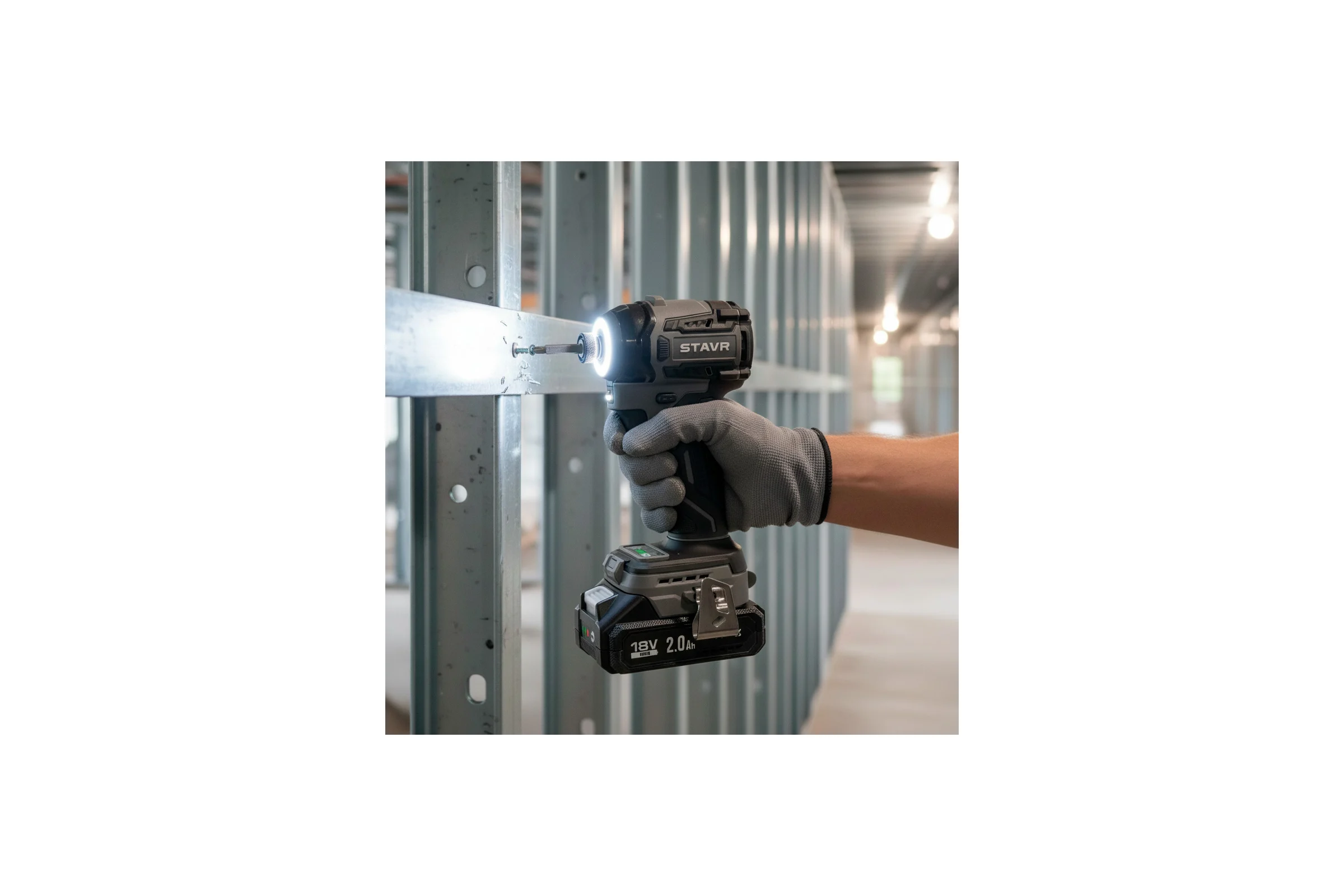 Ударный шуруповерт Ставр 18V, серия X-CLUSIVE, SID 18BL-200V, 200 Нм, без АКБ и ЗУ 9022300096