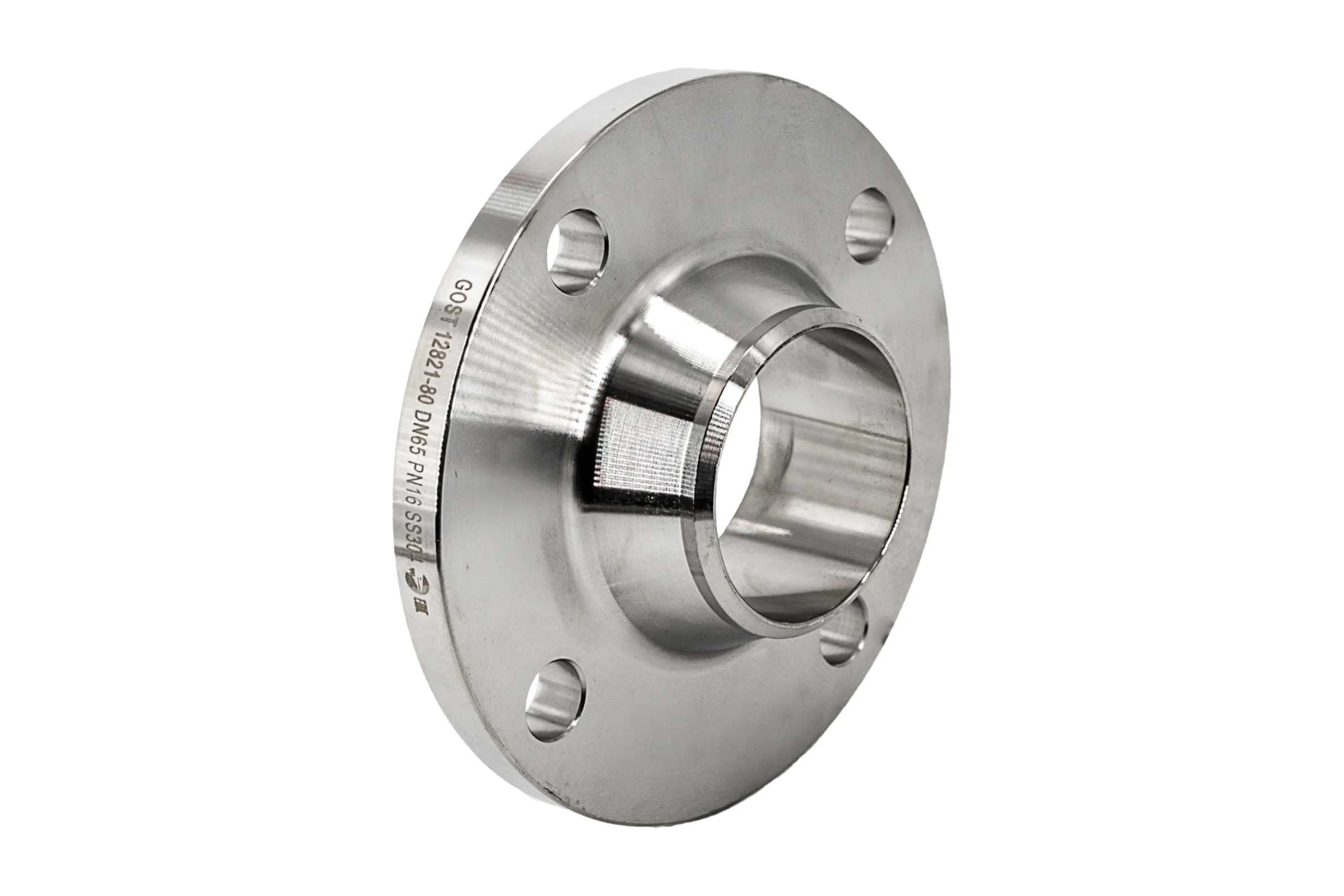 Фланец воротниковый NEWKEY нержавеющая сталь AISI304 DN65 (2_1/2) (76мм), (CF8), РN16 NK-FN65/4