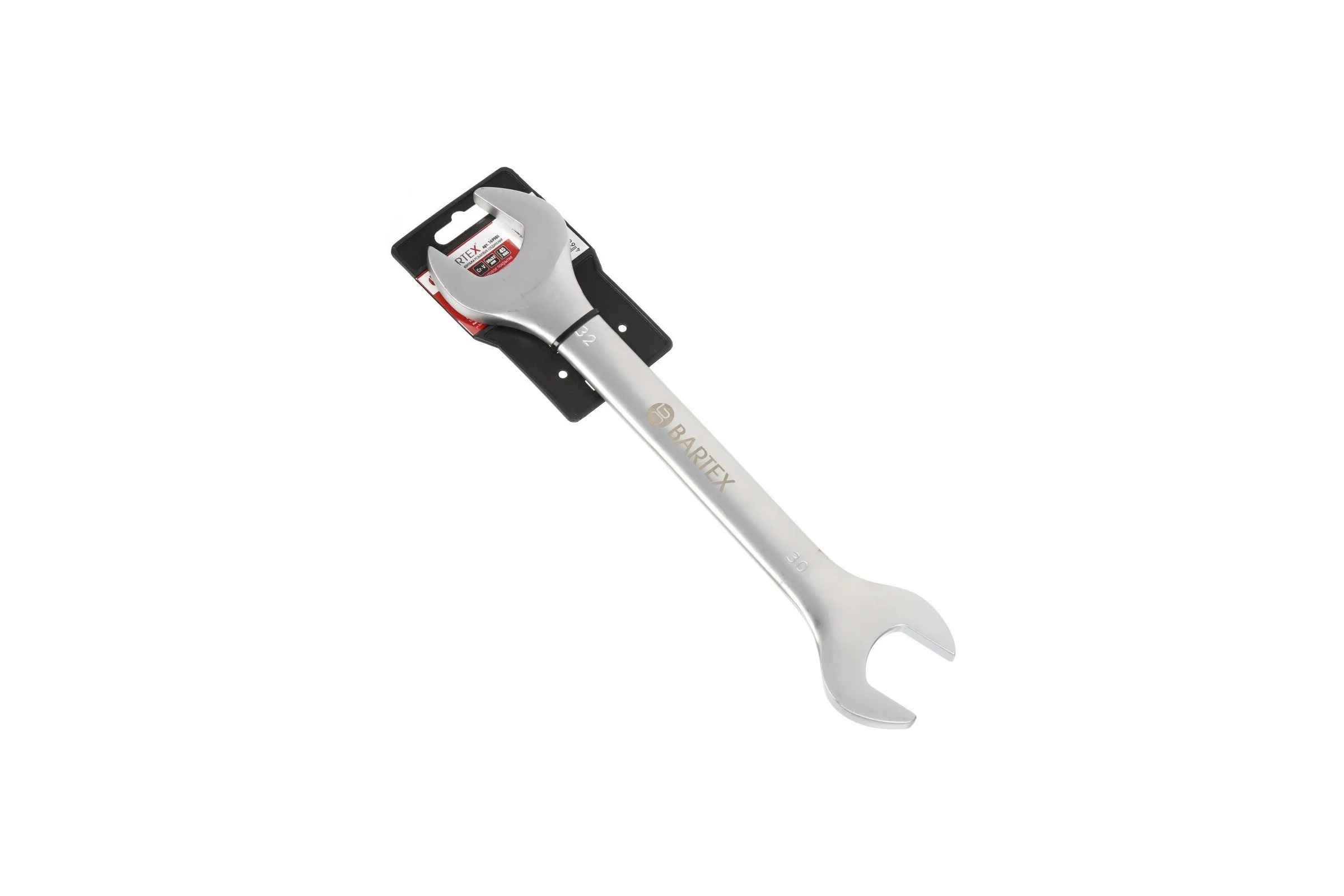 Ключ рожковый BARTEX 30х32 мм, матовый, CrV сталь 169988