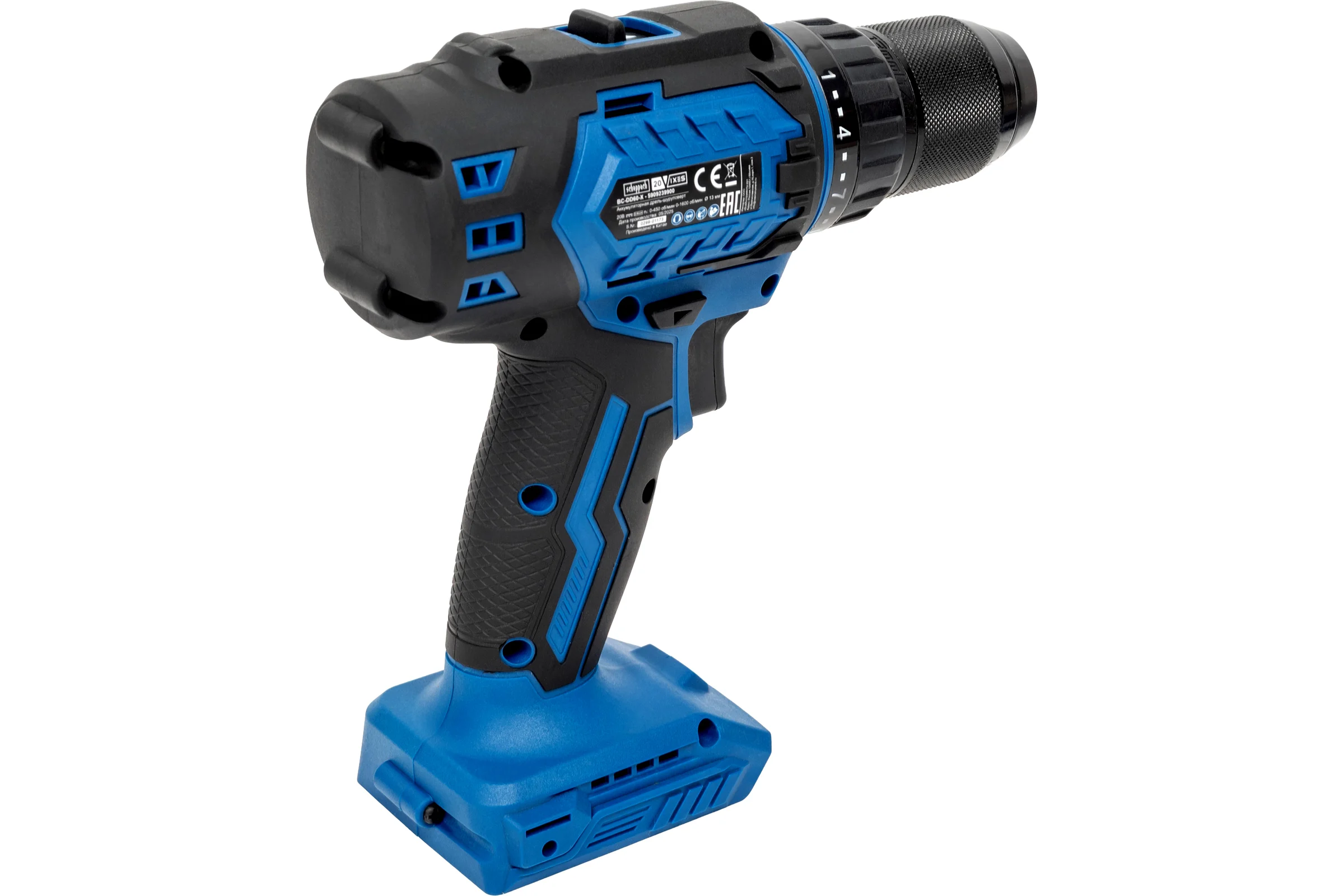 Аккумуляторная дрель BC-DD60-X Scheppach 5909239900