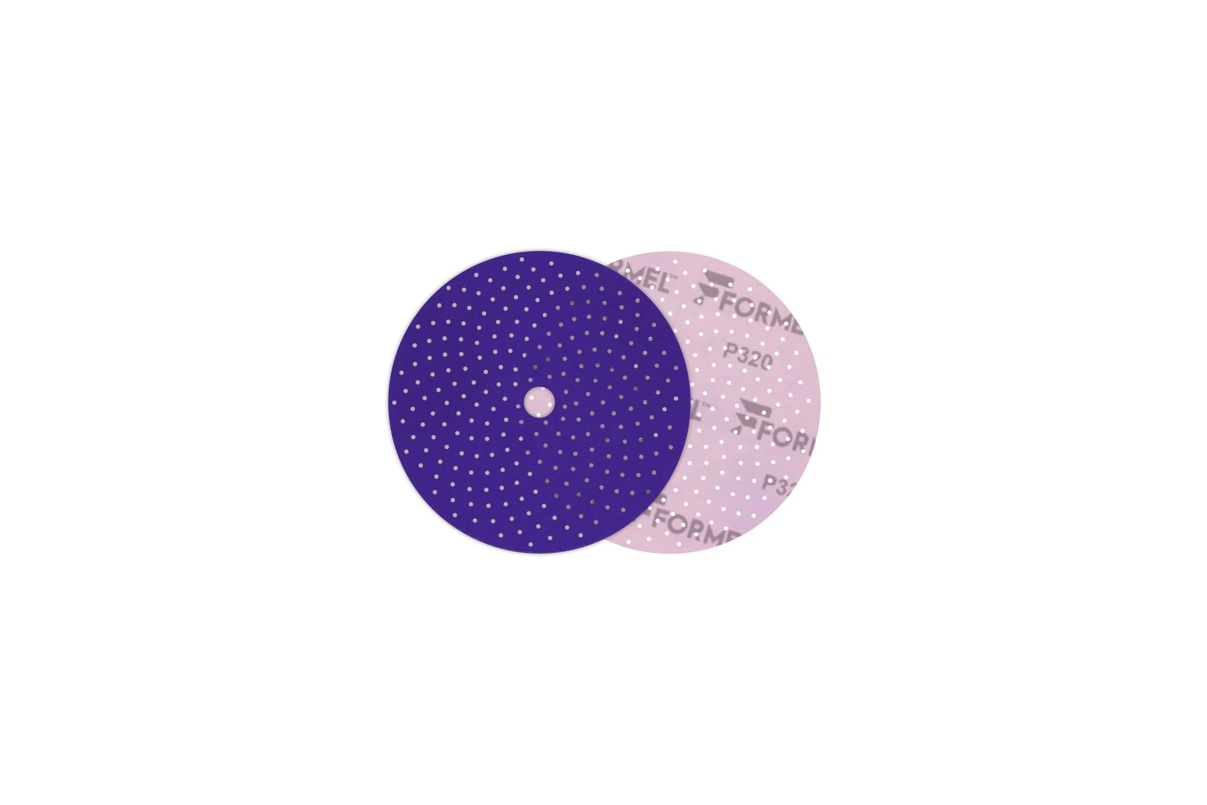 Диск CERAMIC PLUS FORMEL 150 мм, 50 отв., MULTIHOLES, Р320 (упак 50 шт) 93812230320