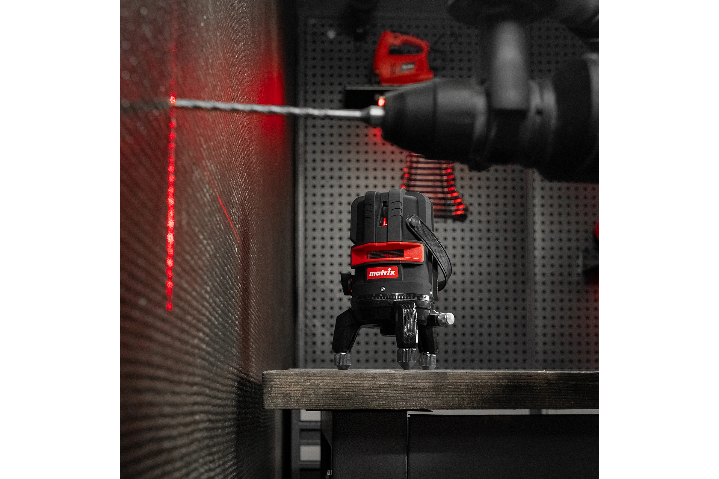 Лазерный уровень MATRIX ML 05 Red 35066