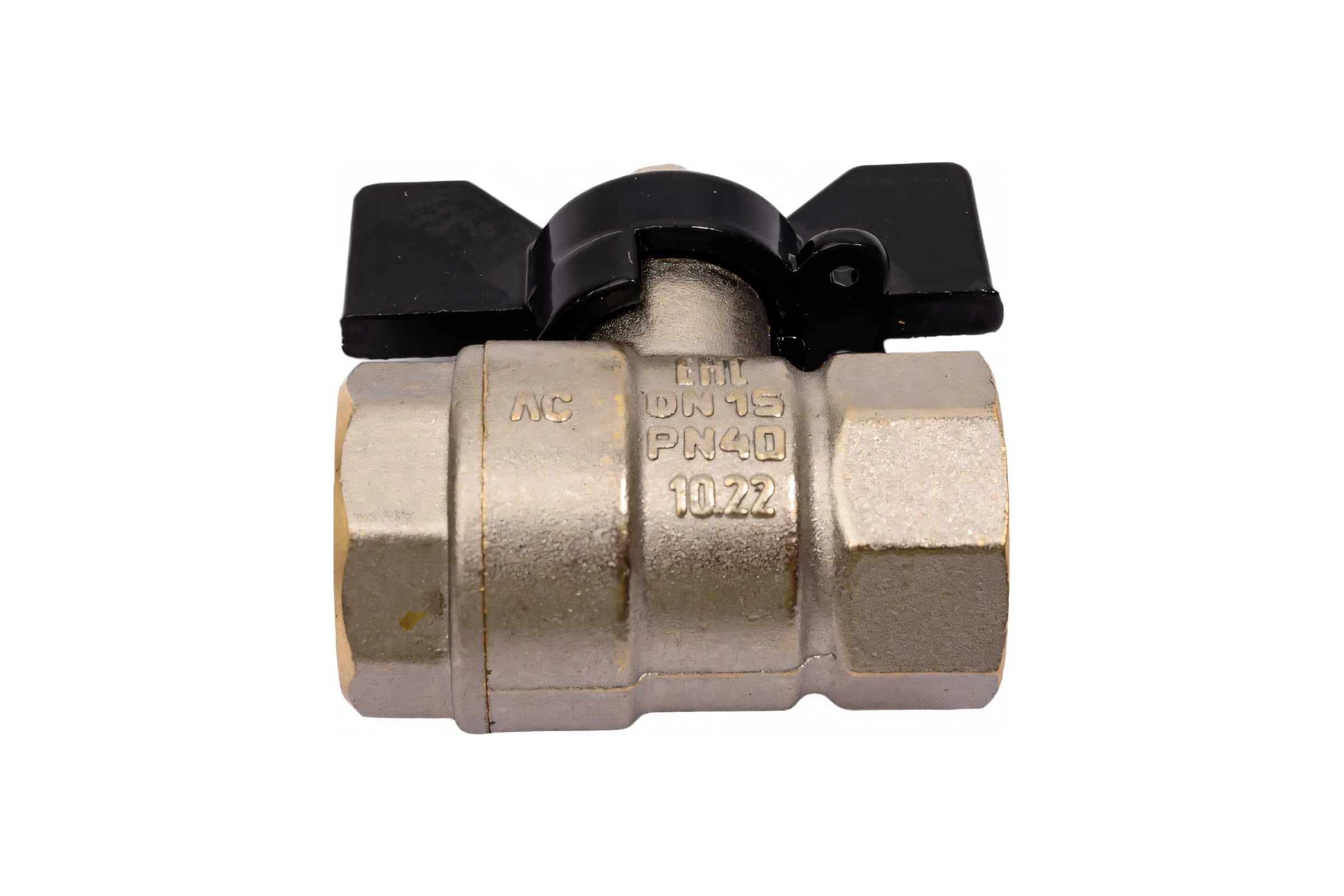 Шаровой кран Terma NEOS 1/2", в/в, бабочка 26022