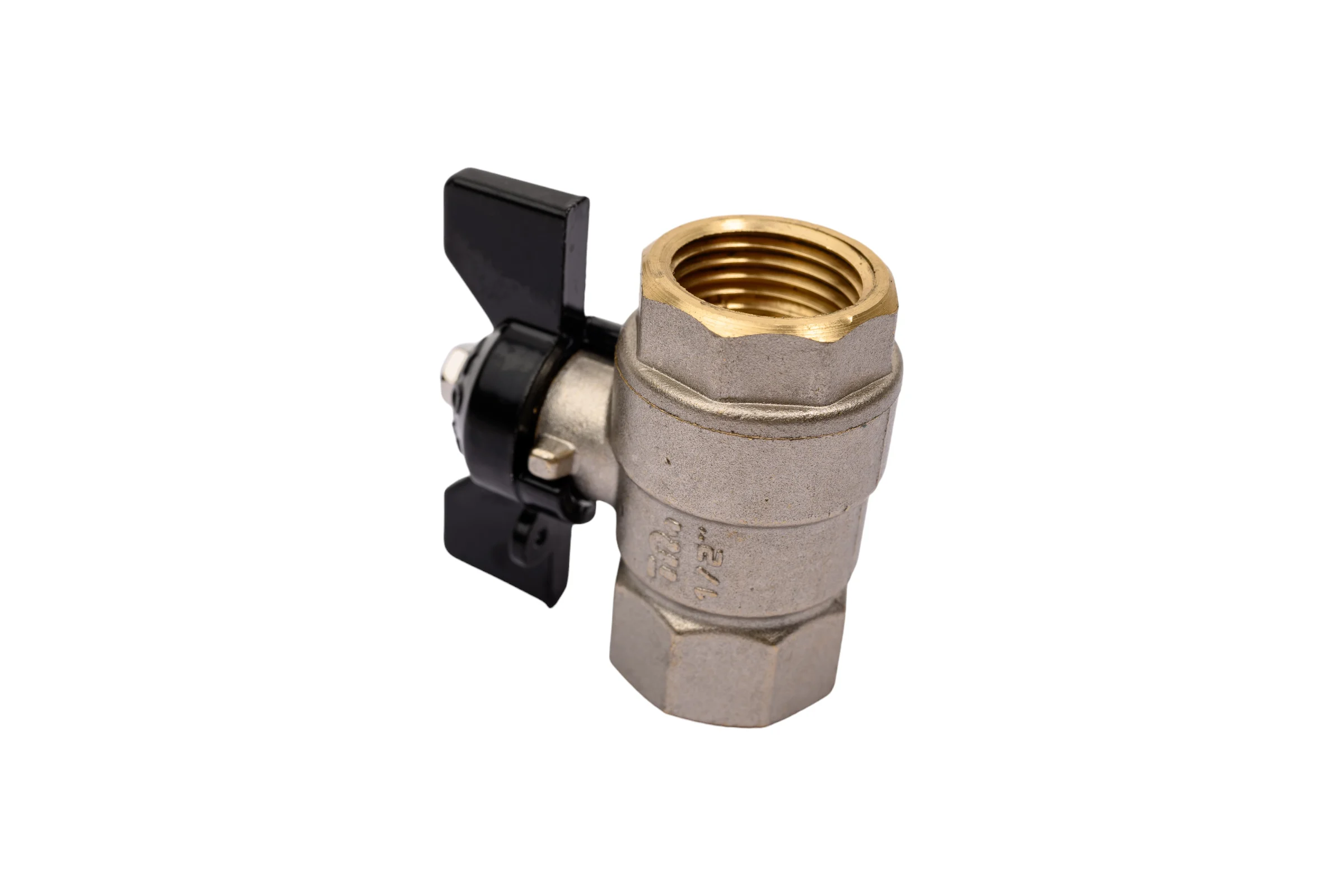 Шаровой кран Terma NEOS 1/2", в/в, бабочка 26022