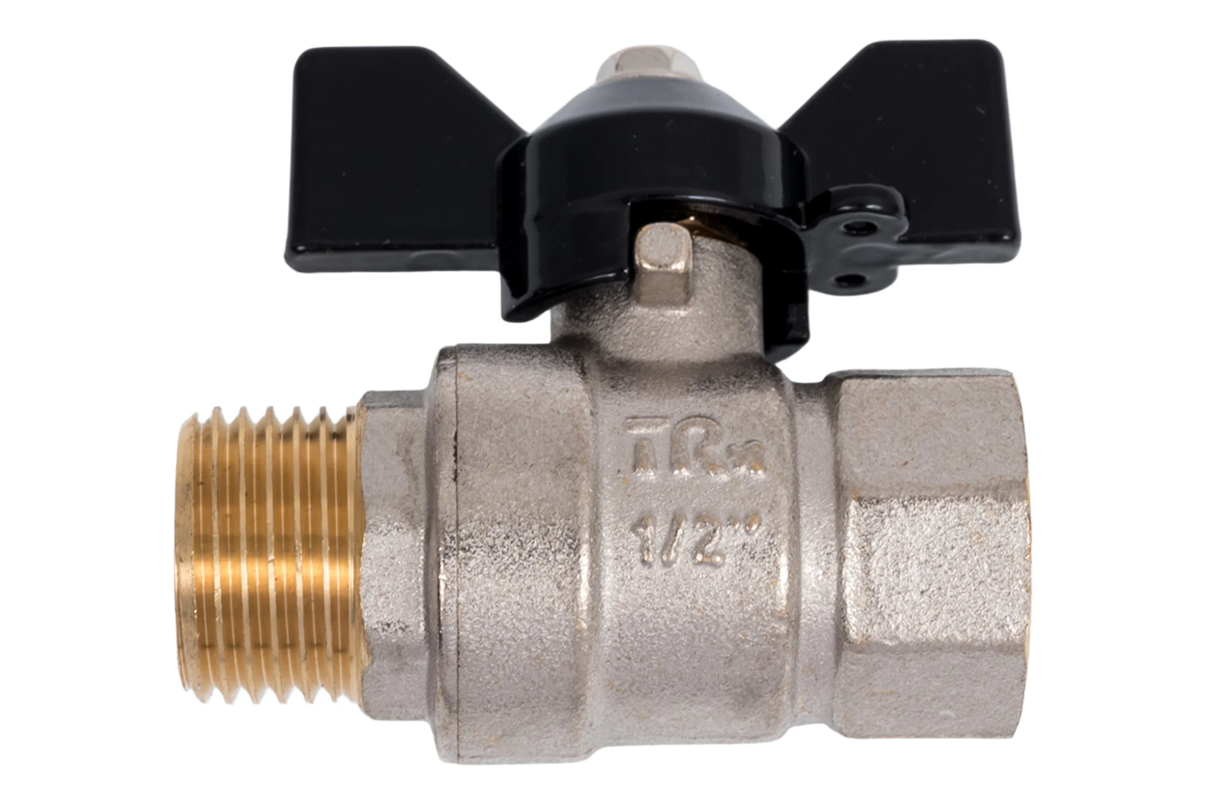 Шаровой кран Terma NEOS 1/2", в/н, бабочка 26024