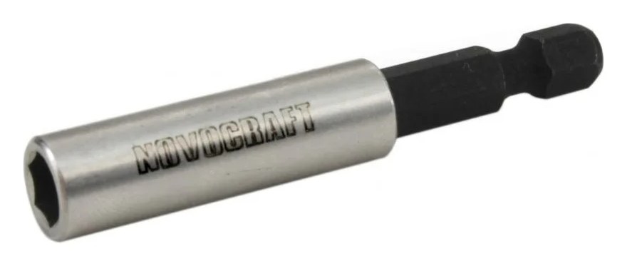 Адаптер магнитный для бит (5 шт; 60 мм; 1/4) NOVOCRAFT BH060SS14005