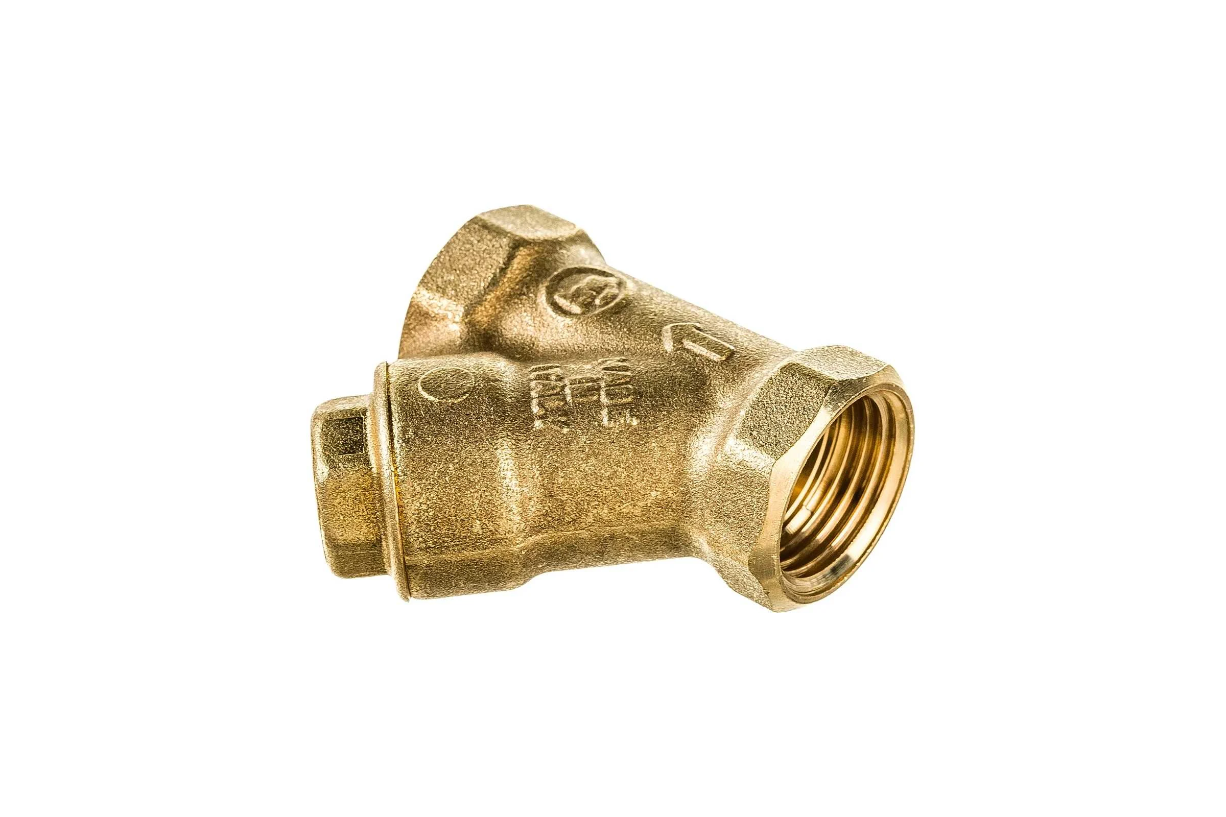Фильтр косой сетчатый Giacomini 1/2, нехромированный Gia R74AY103