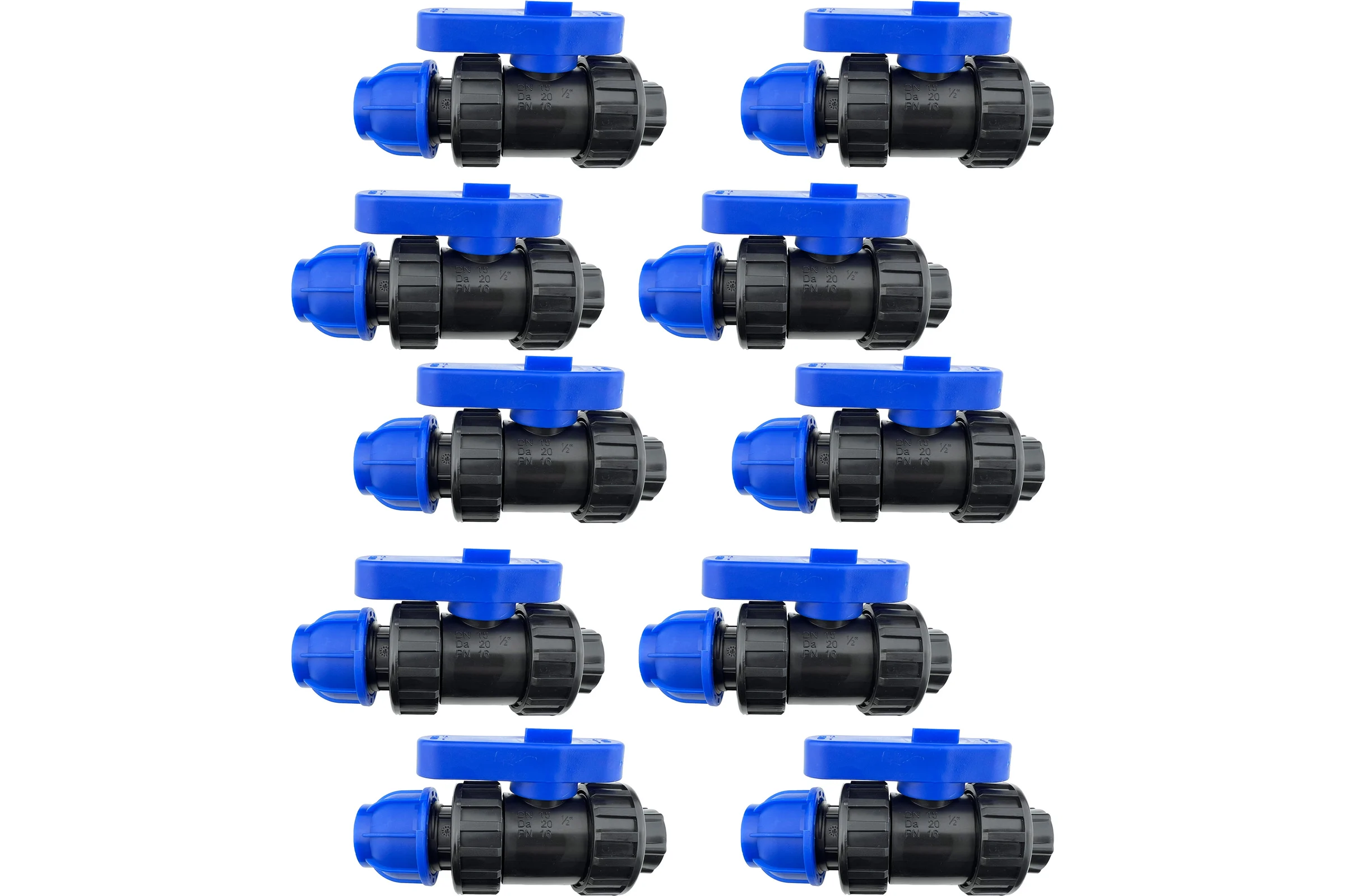 Кран ПНД BOUTTE 20х1/2ВР, 10 шт 9277666
