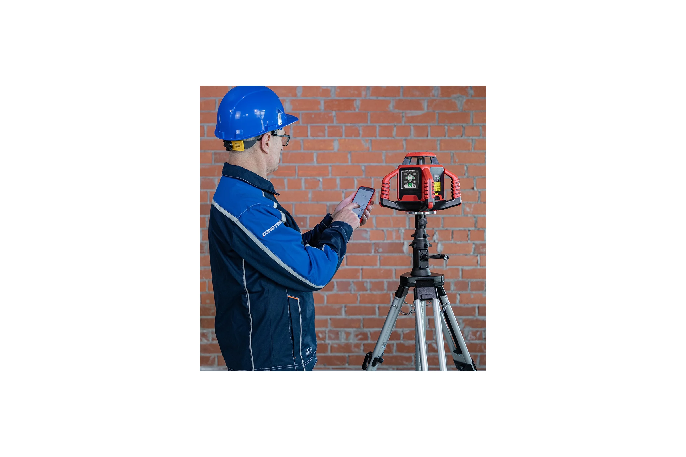 Ротационный лазерный нивелир Condtrol Rotech HVG, 400 метров 1-002-103