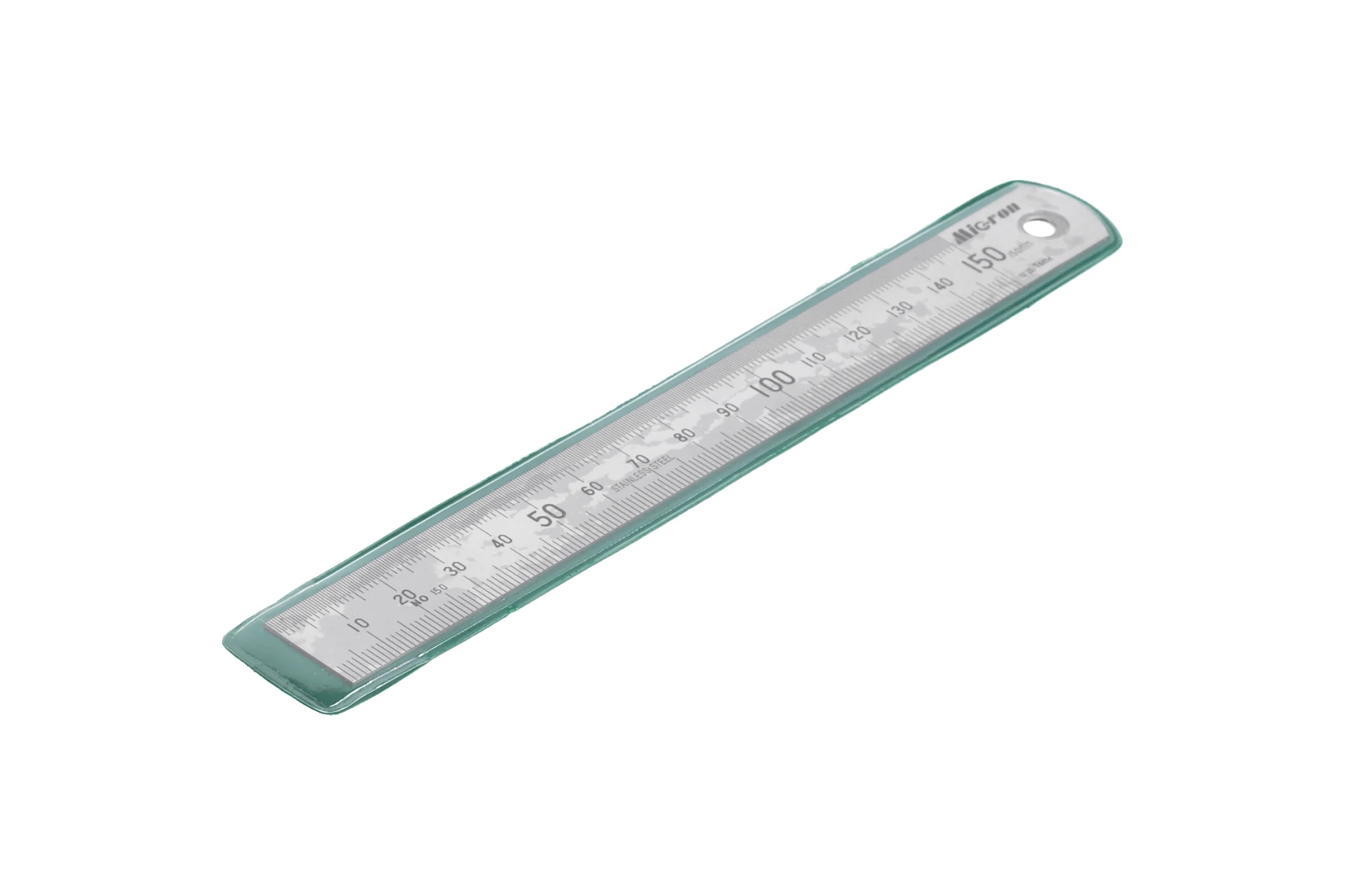 Линейка измерительная Micron 150x19мм металлическая ГРСИ 89267-23 с пов. 148086