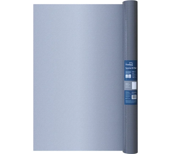 Высокотемпературная отражающая теплоизоляция Megaflex Sauna D-Foil ширина 1.2 м, 70 м2 MFDFO.120.70