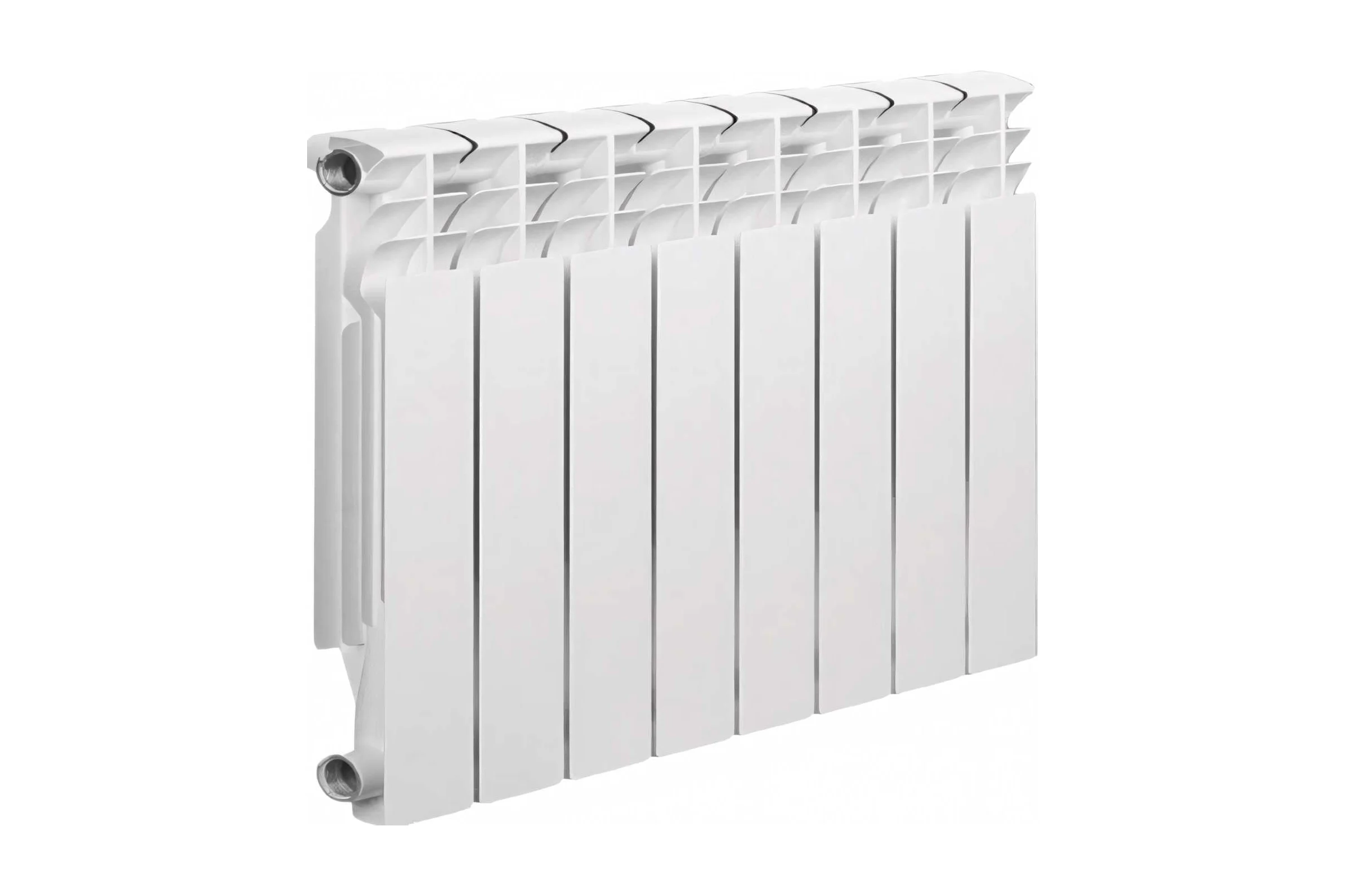 Алюминиевый радиатор отопления Solur PREMIUM 8 секций ALUM08