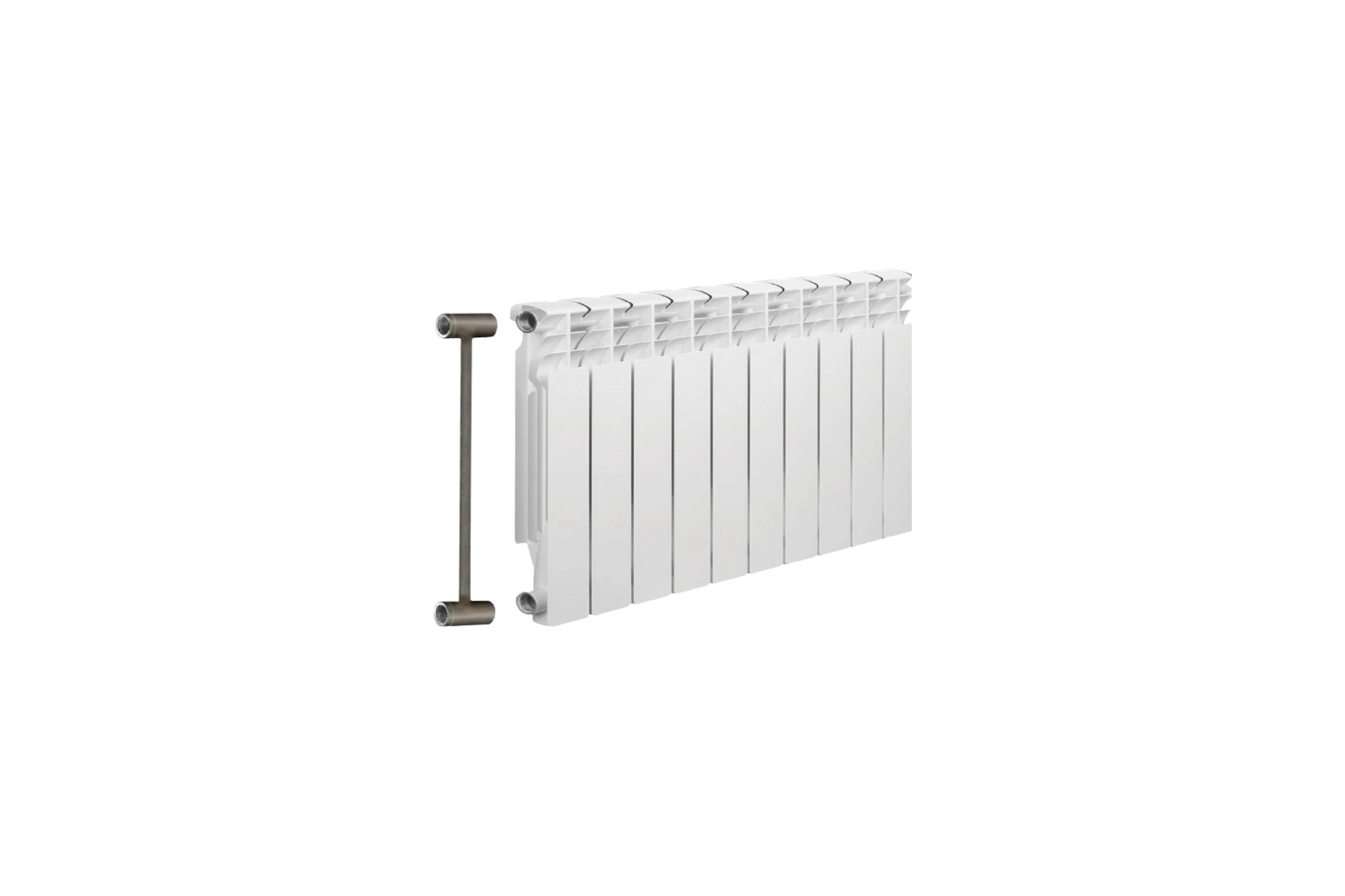 Биметаллический радиатор отопления Solur PRESTIGE 10 секций BMET10
