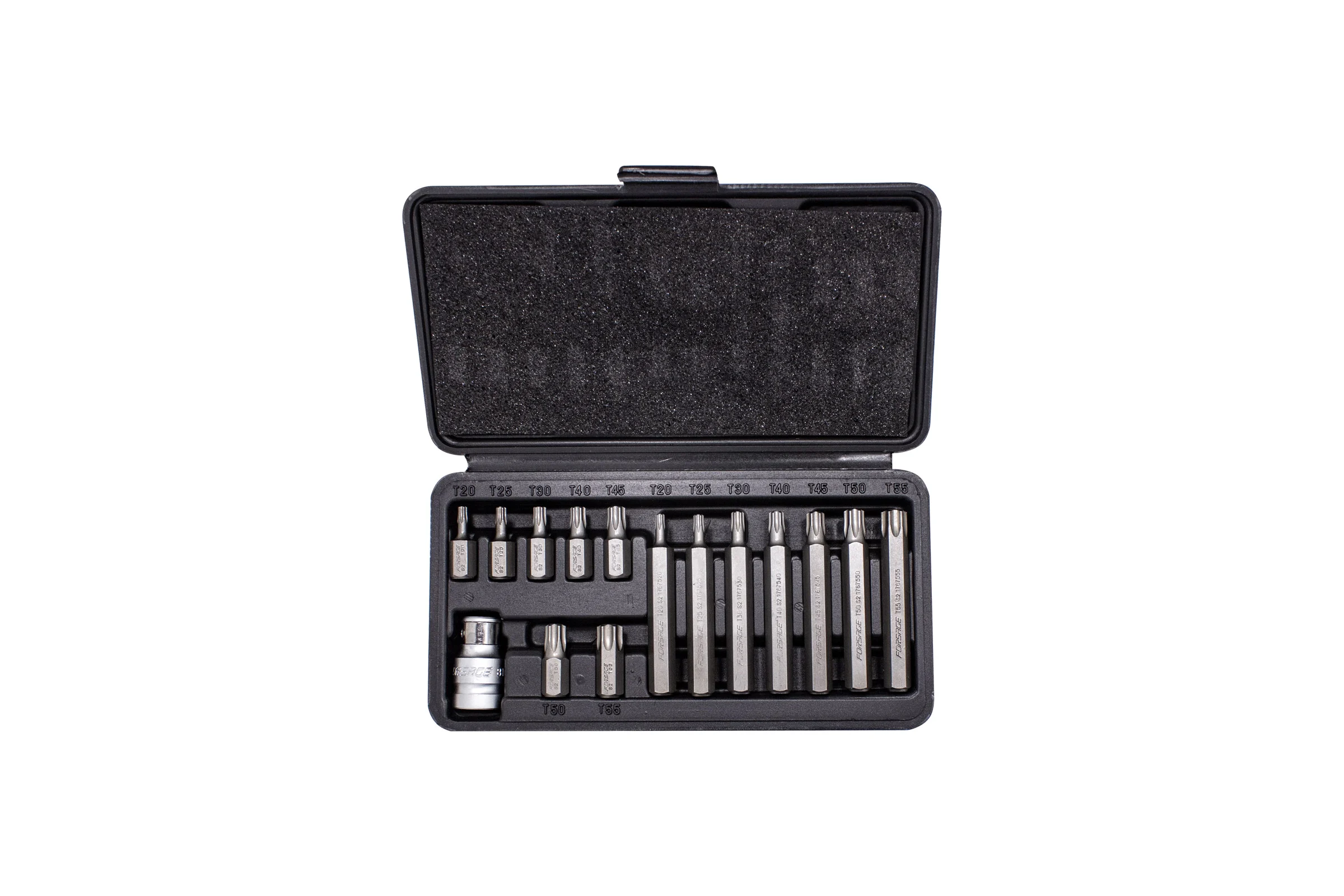 Набор бит TORX с битодержателем (15 шт; 1/2") Forsage F-4156(27197)