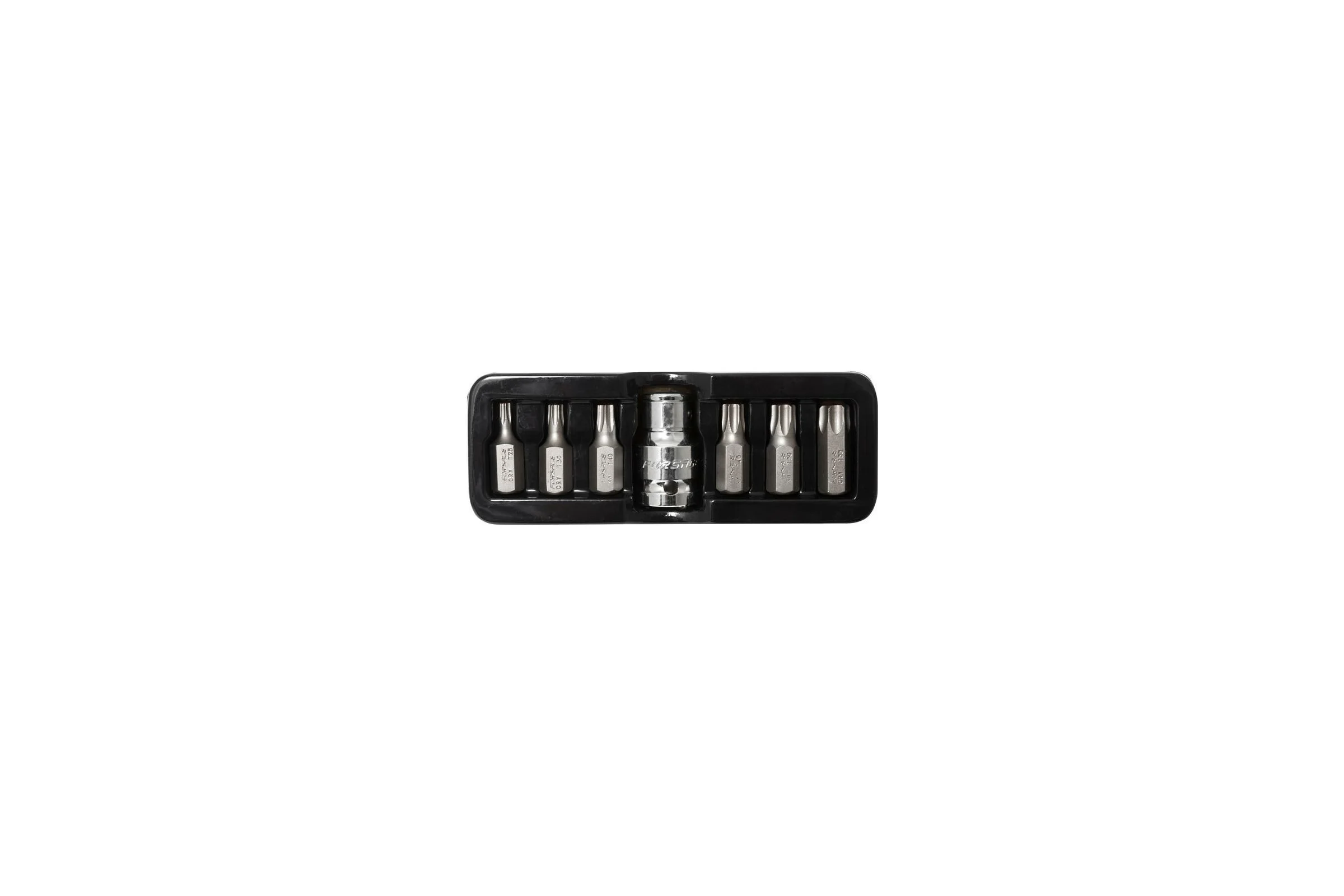 Набор бит TORX с битодержателем (6 шт; 1/2"; 30 мм; Т25/Т30/Т40/Т45/Т50/Т55) в ложементе Forsage 27202 F-4074