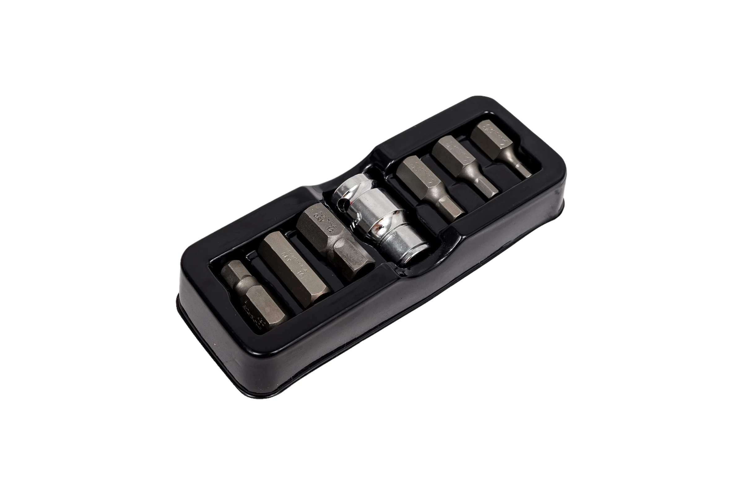 Набор бит HEX с битодержателем Forsage 7пр.1/2", в ложементе F-4075(27203)
