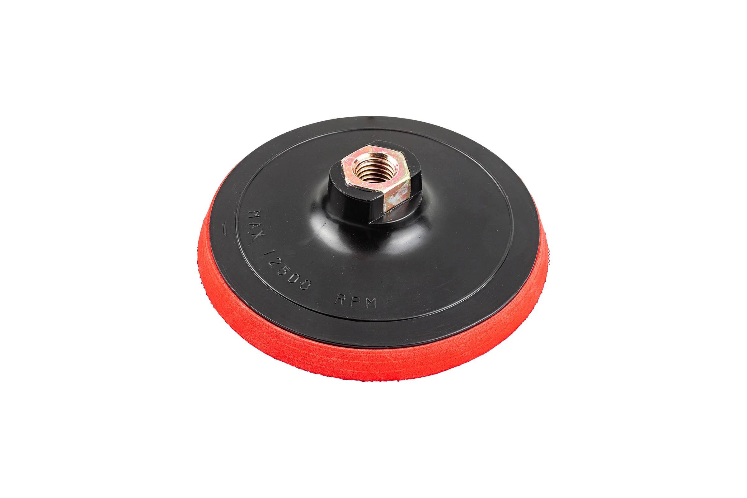 Тарелка опорная с Velcro фиксацией для УШМ (125 мм;  М14) Forsage 49668 F-PSD125E