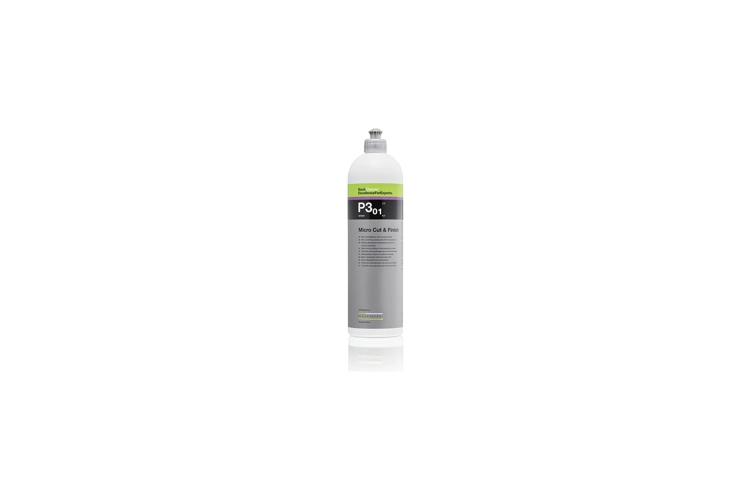 Финишная паста Micro Cut Finish P3.01 404001 с воском карнаубы 1 л Koch Chemie 019421 950