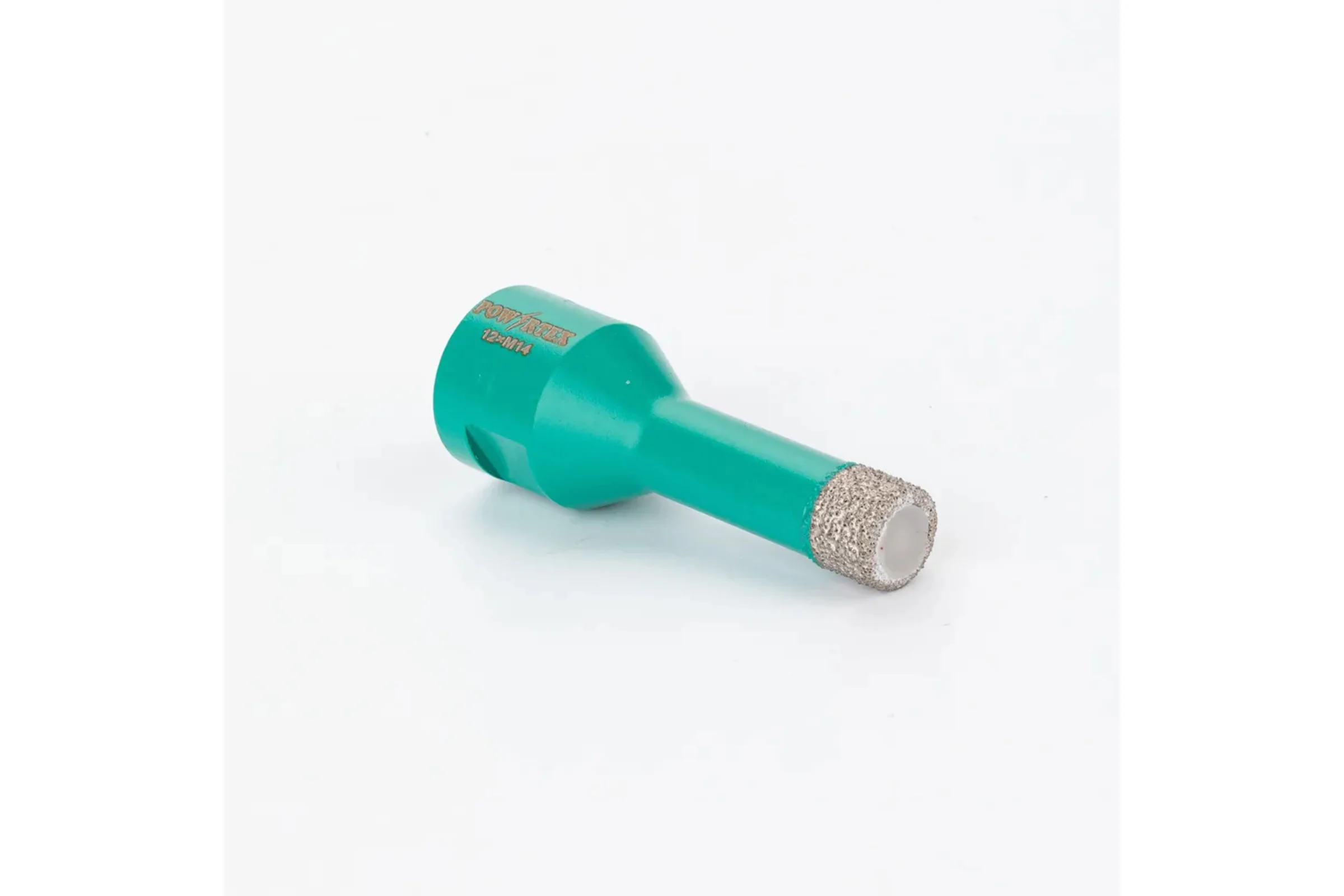 Коронка алмазная Powertex Super Hard, М14, с техническим воском 10х35 мм для дрели и УШМ по плитке 3A2215