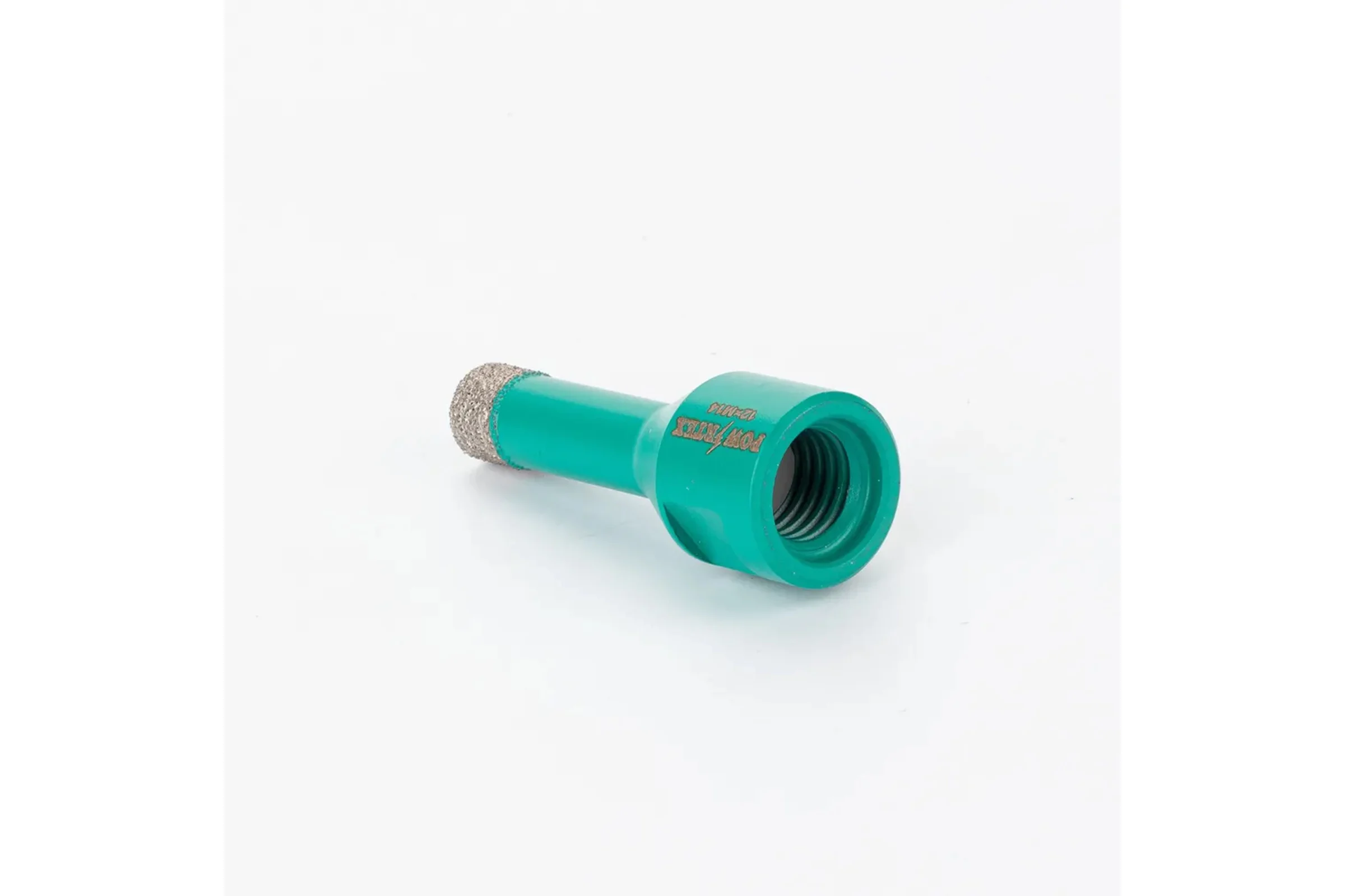 Коронка алмазная Powertex Super Hard, М14, с техническим воском 10х35 мм для дрели и УШМ по плитке 3A2215