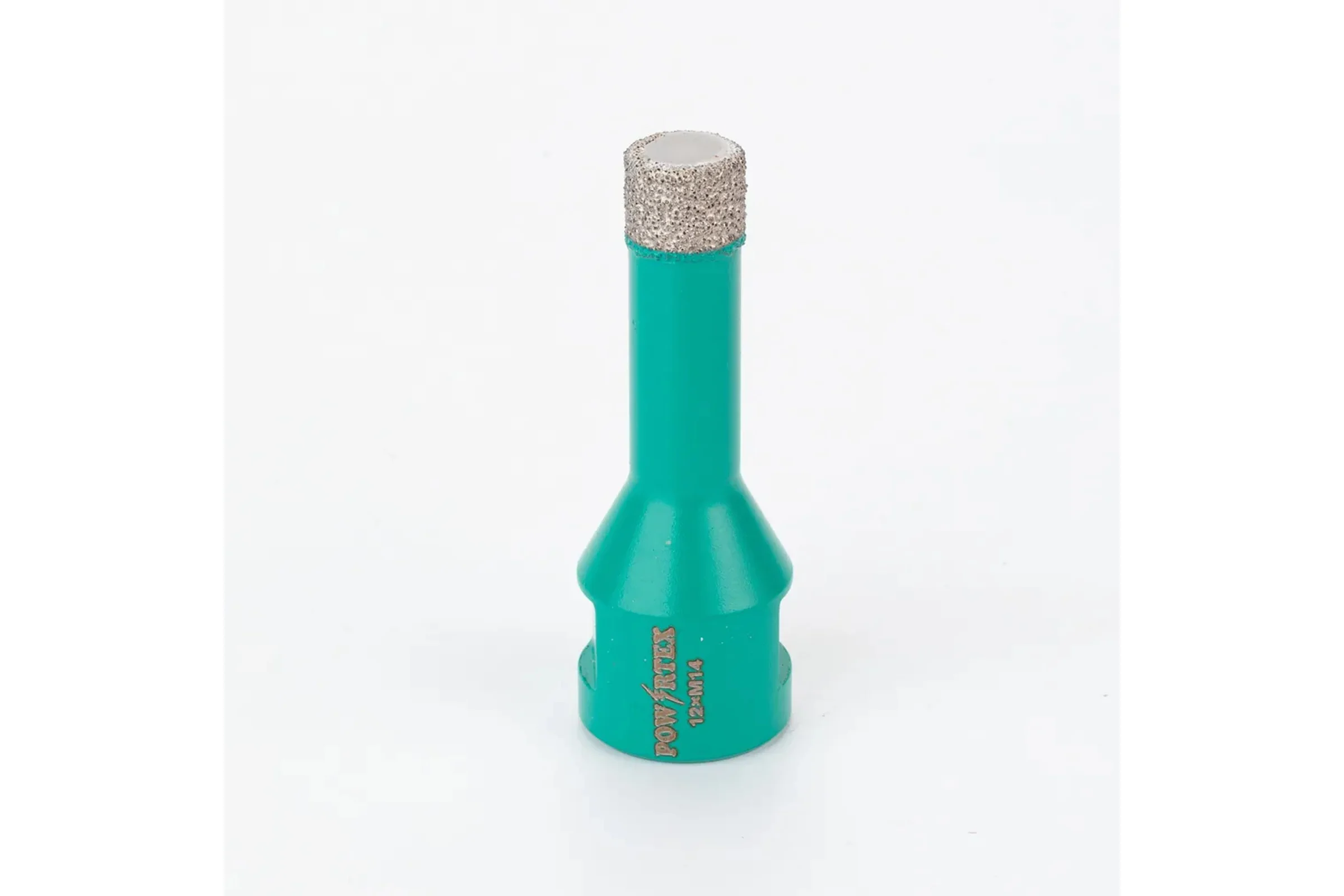 Коронка алмазная Powertex Super Hard, М14, с техническим воском 10х35 мм для дрели и УШМ по плитке 3A2215