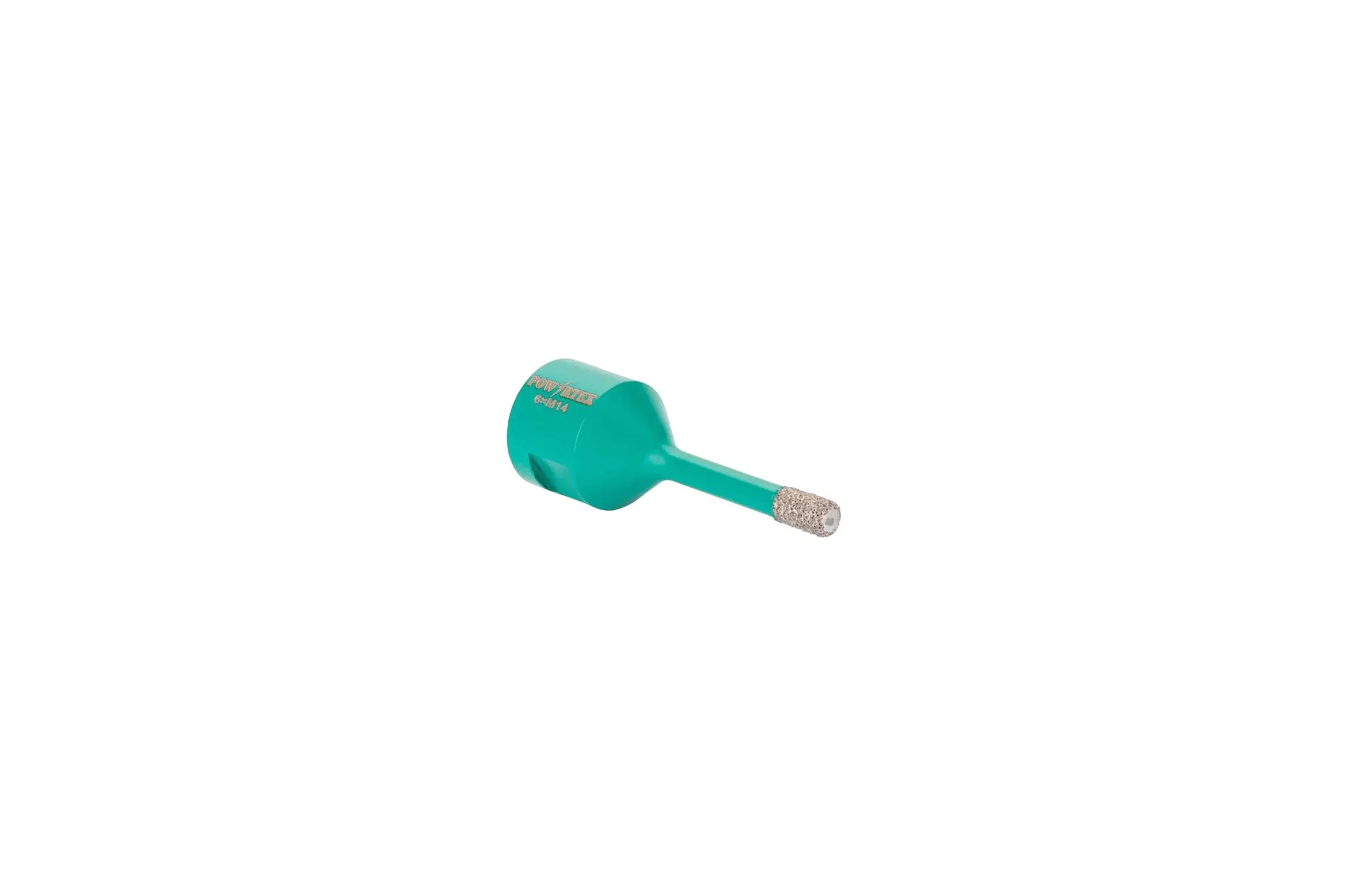 Коронка алмазная Powertex Super Hard, М14, с техническим воском 8х35 мм для дрели и УШМ по плитке 3A2214