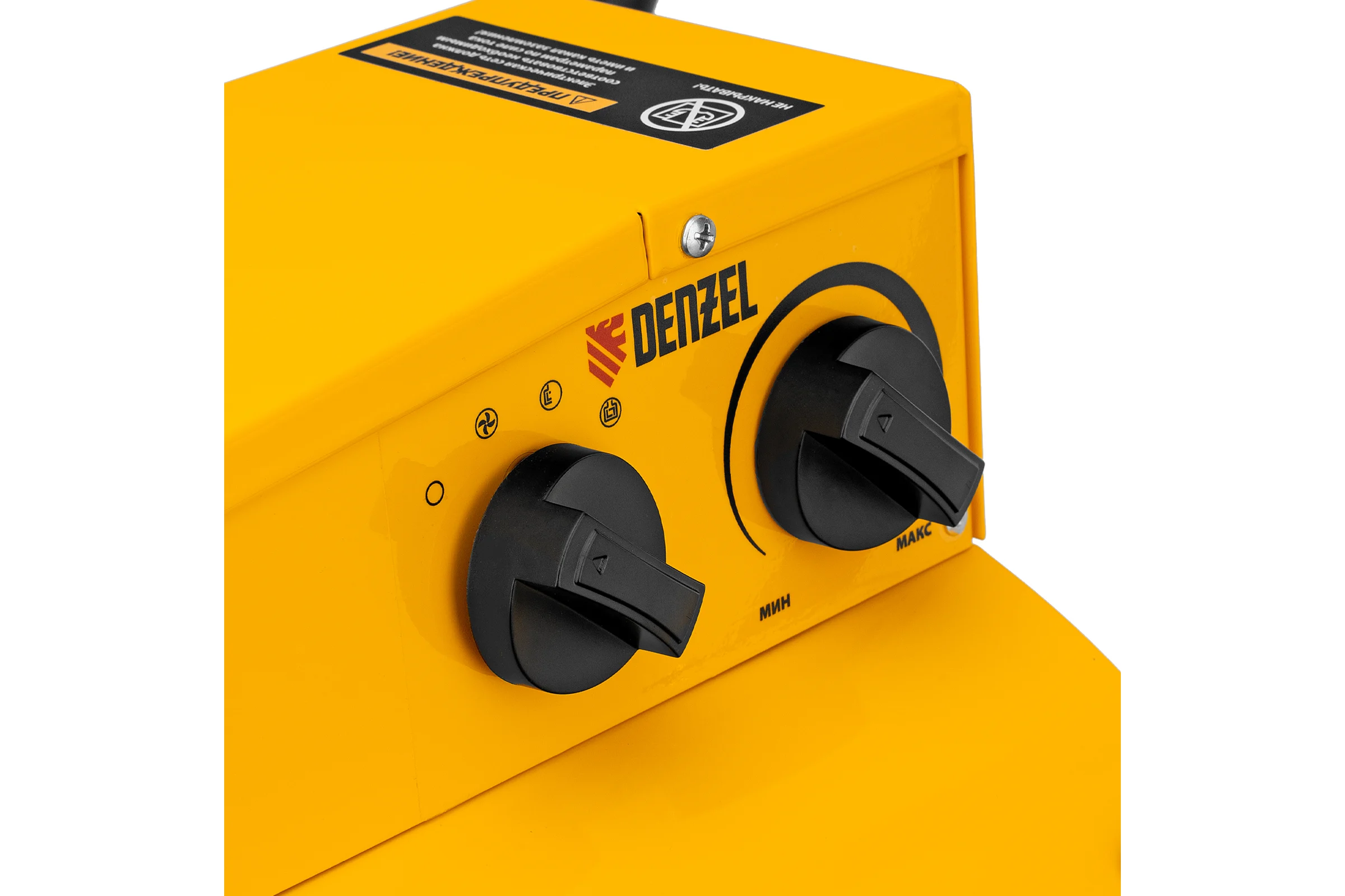 Тепловая пушка Denzel SFH-15000, 400 В, 1600 м3/ч, 3 режима, вентилятор, 7500/15000 Вт 96443