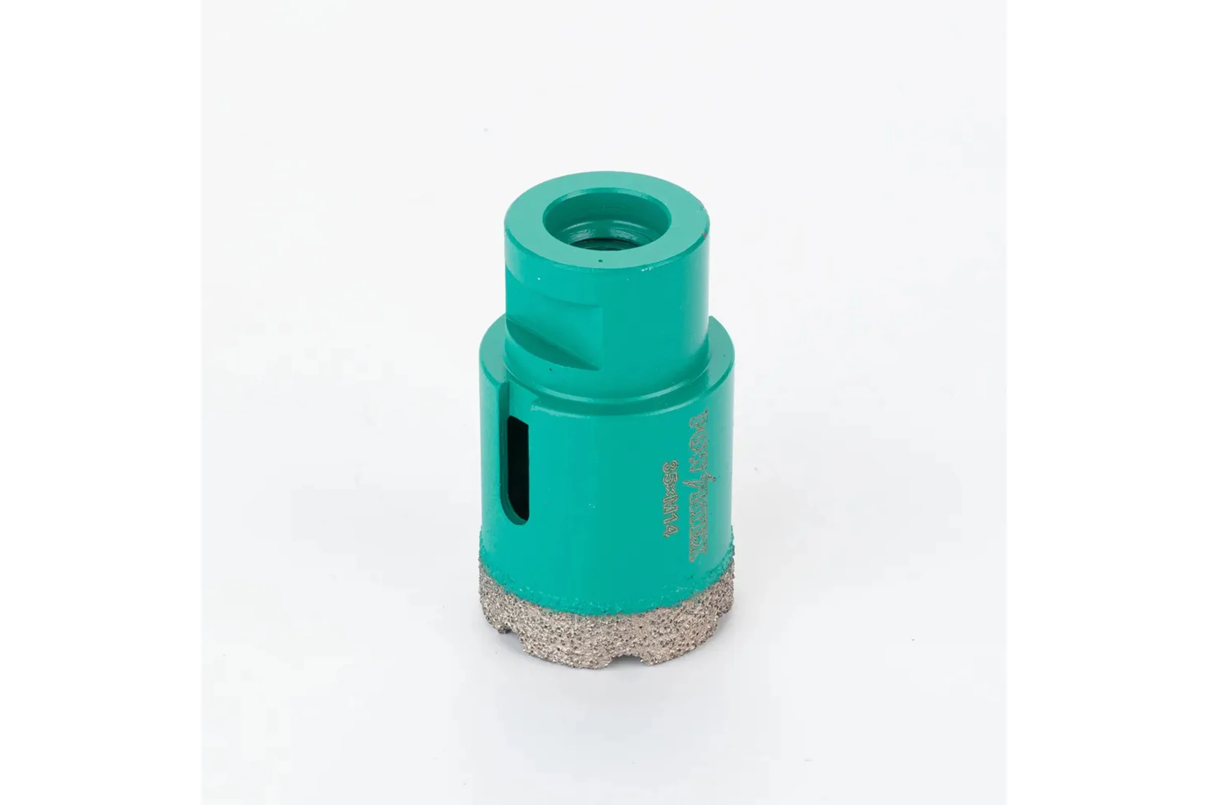 Коронка алмазная Powertex Super Hard 6T, М14 30х35 мм для дрели и УШМ по плитке 3A2220