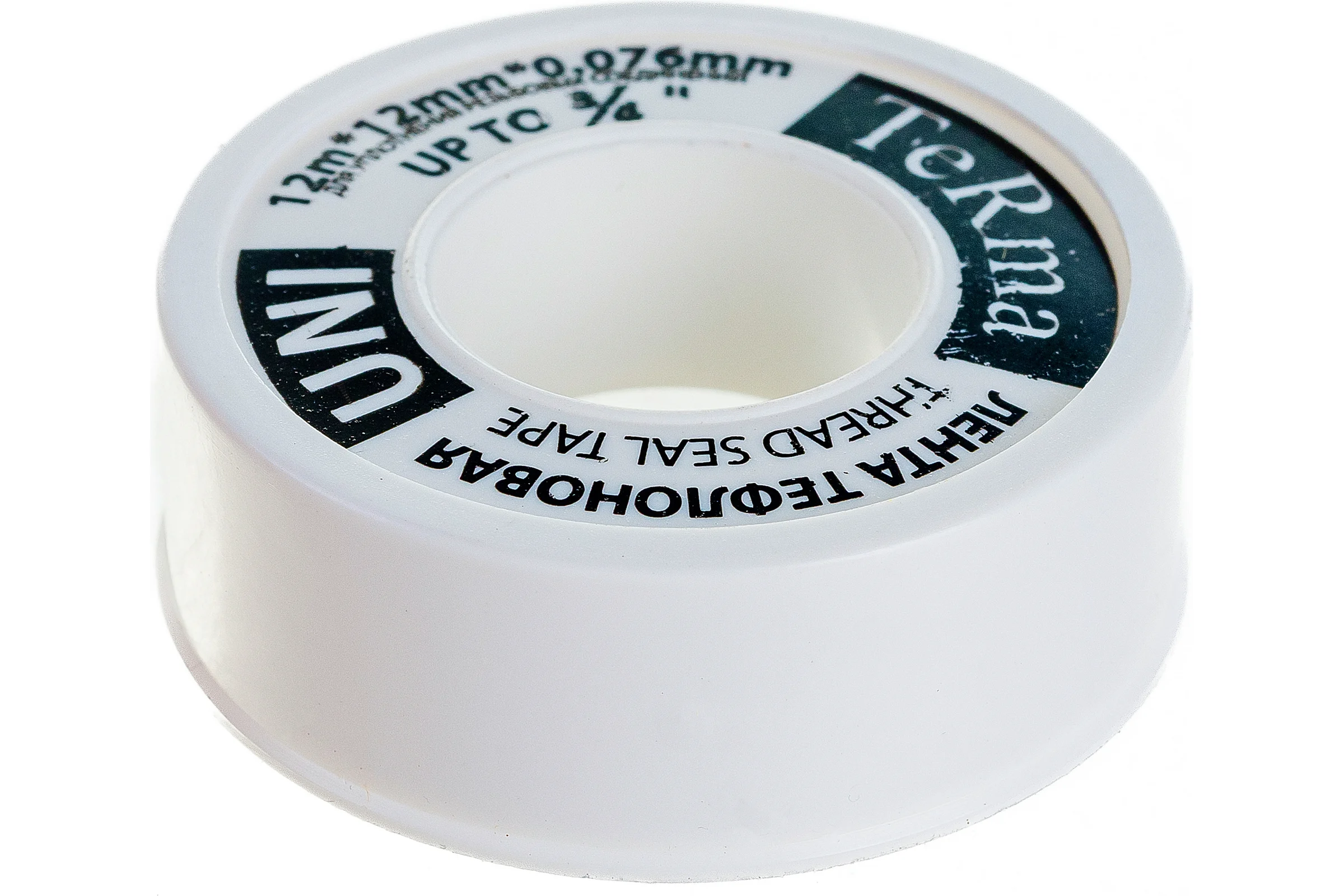 ФУМ лента Terma UNI 3/4", 12 м х 12 мм х 0.076 мм 20151