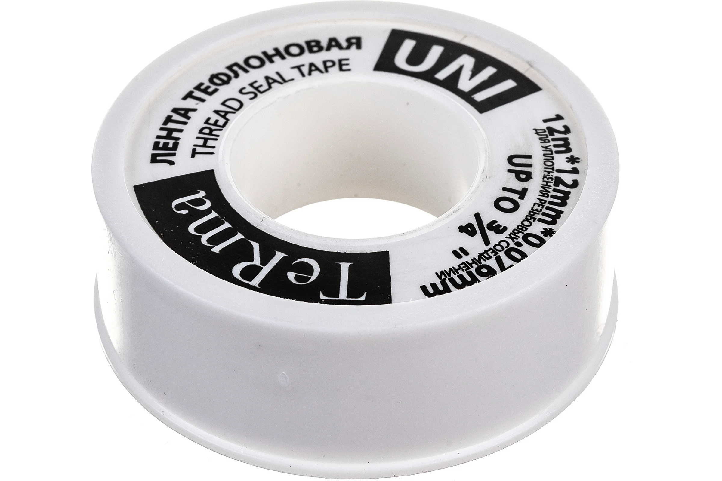 ФУМ лента Terma UNI 3/4", 12 м х 12 мм х 0.076 мм 20151