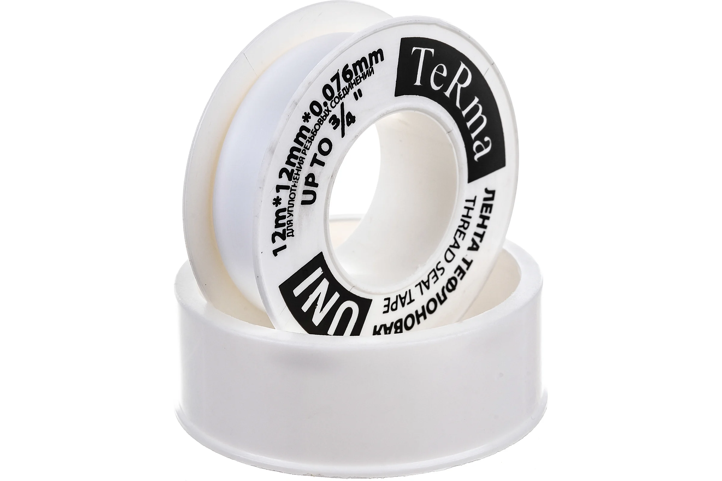 ФУМ лента Terma UNI 3/4", 12 м х 12 мм х 0.076 мм 20151